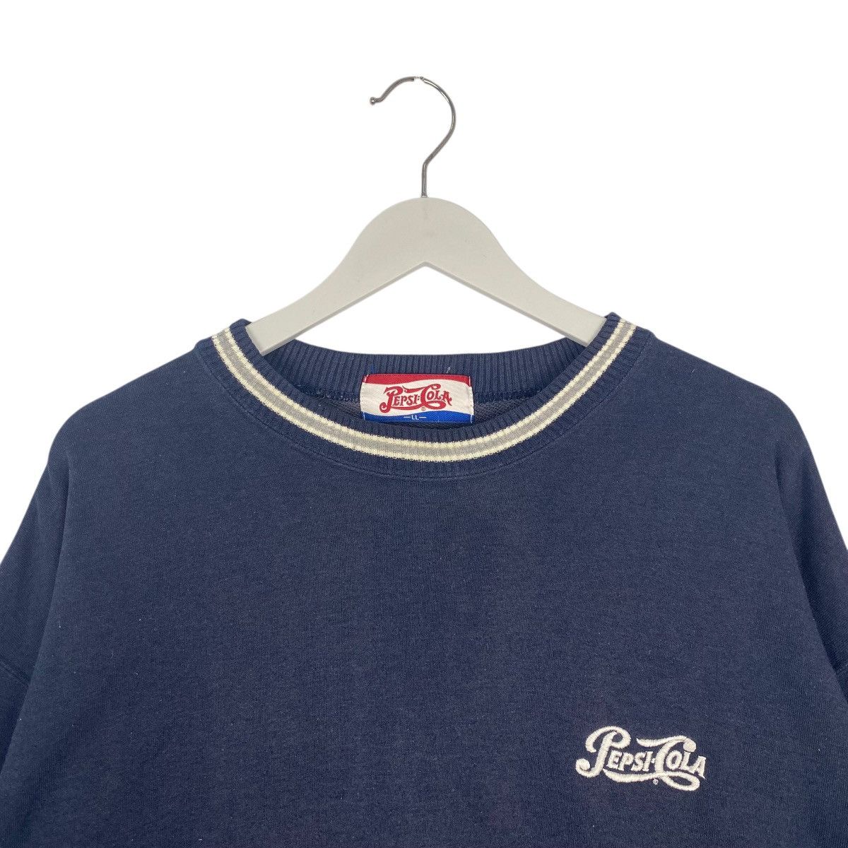 Other Vintage PepsiCola Sweatshirt Crewneck Small Logo Embroidery Size US L / EU 52-54 / 3 - 4 Thumbnail
