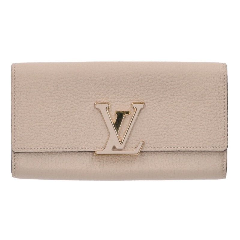 Louis Vuitton Louis Vuitton Capucines Wallet Beige Size ONE SIZE - 1 Thumbnail