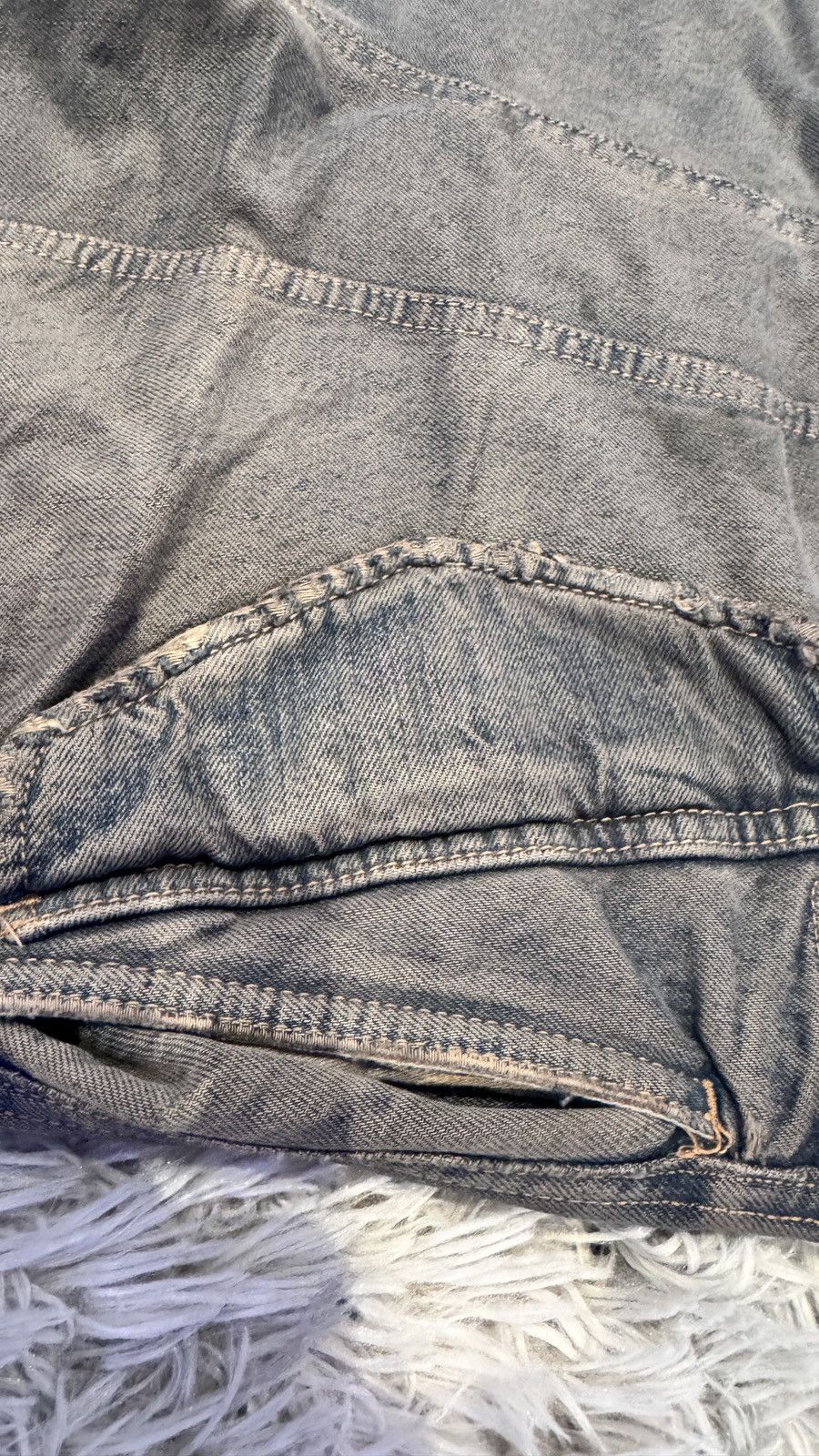Rick Owens Rick Owens DRKSHDW Double Layer Aircut FW 2006 Size US 31 - 2 Thumbnail