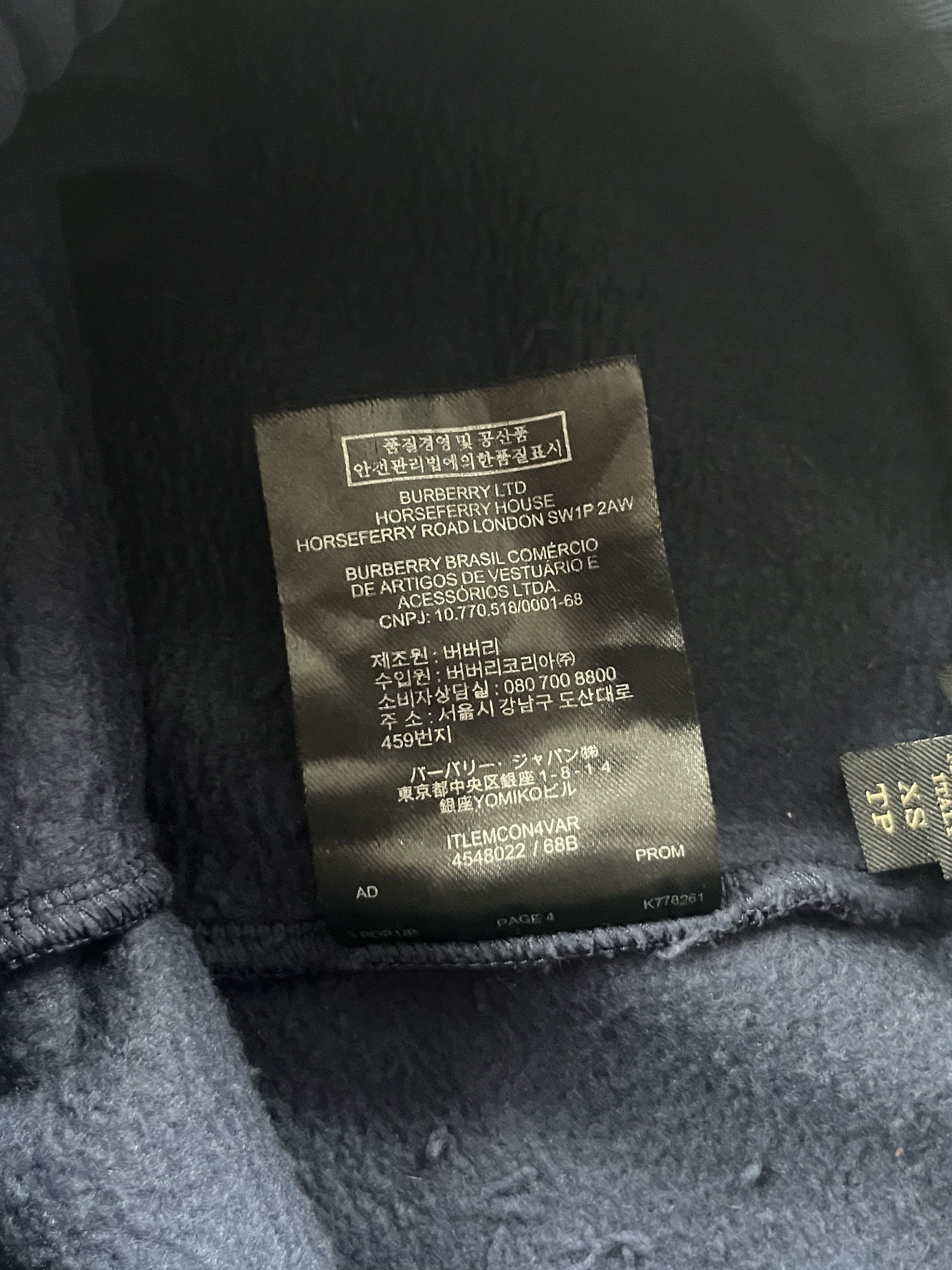 Vintage Luxury Pants Burberry Archive Crest Tracksuit
