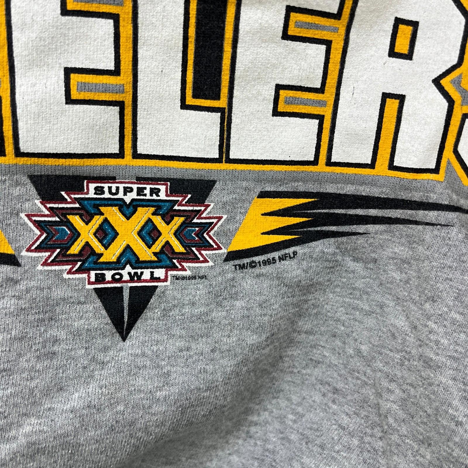 Starter Vintage 90s Starter Pittsburgh Steelers Sweatshirt 2XL Size ONE SIZE - 4 Thumbnail