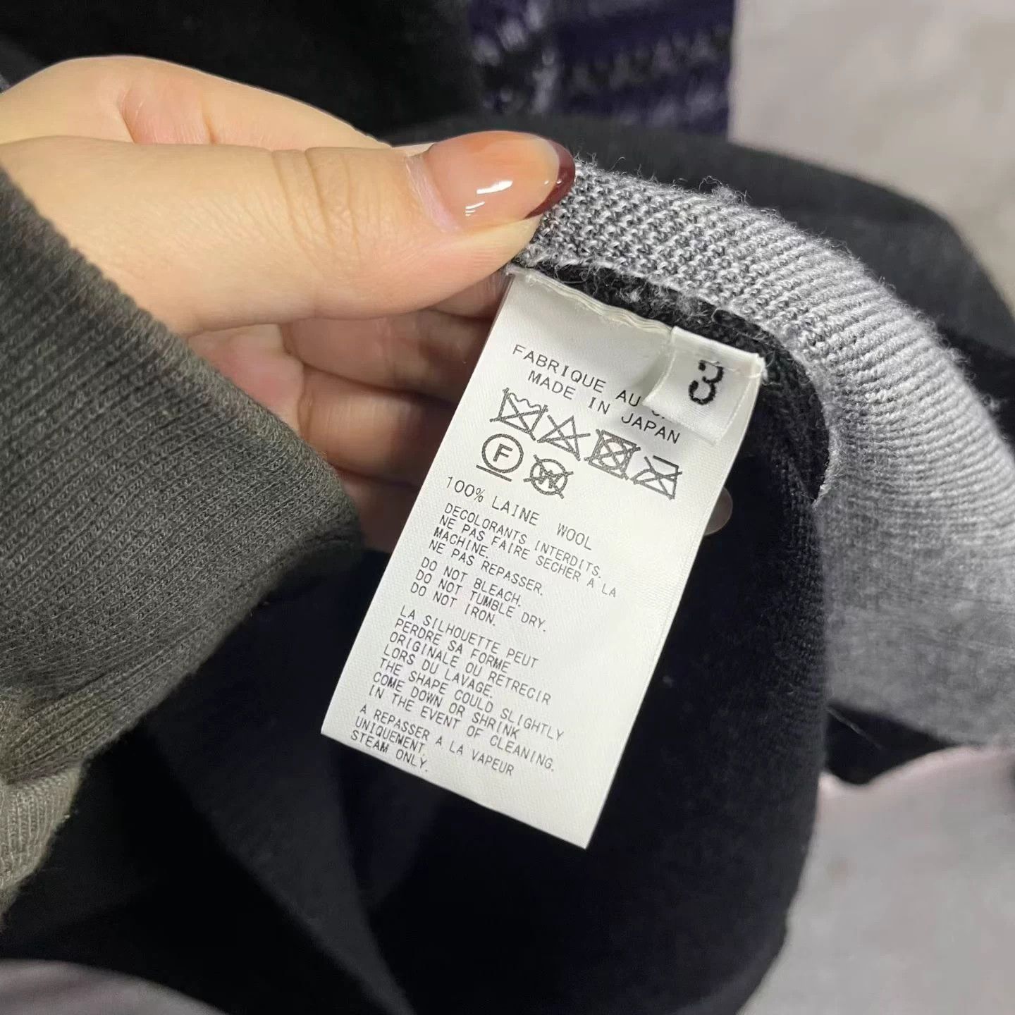 Yohji Yamamoto Yohji Yamamoto Black Crewneck Longsleeve Sweater 3 Size US XL / EU 56 / 4 - 4 Thumbnail