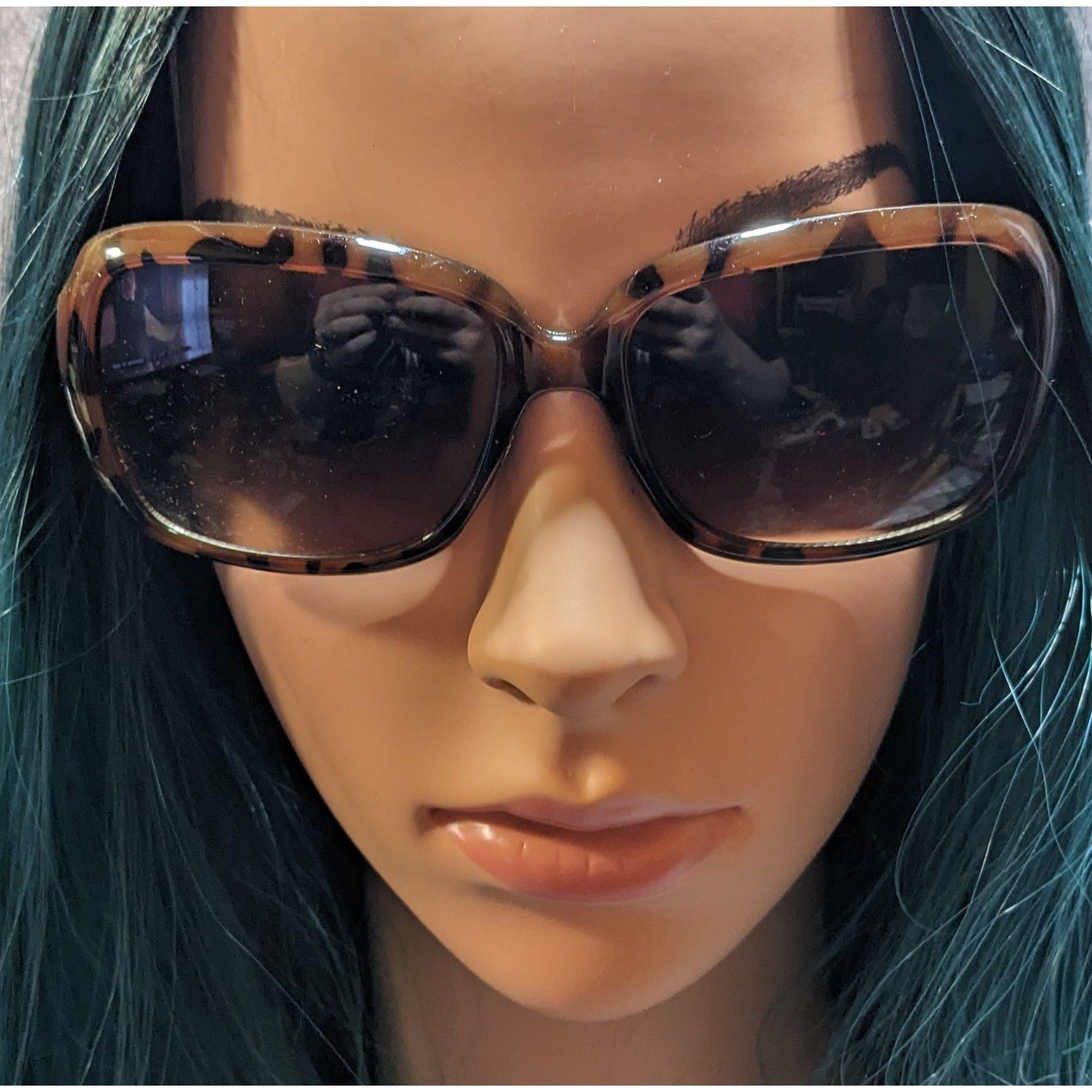 Fossil Retro 90s Fossil Brown Tortoise Sunglasses Size ONE SIZE - 5 Thumbnail