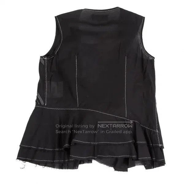 Comme des Garcons Comme Des Garcons Black Retro Pattern Bow Tie Vest Size M / US 6-8 / IT 42-44 - 3 Thumbnail