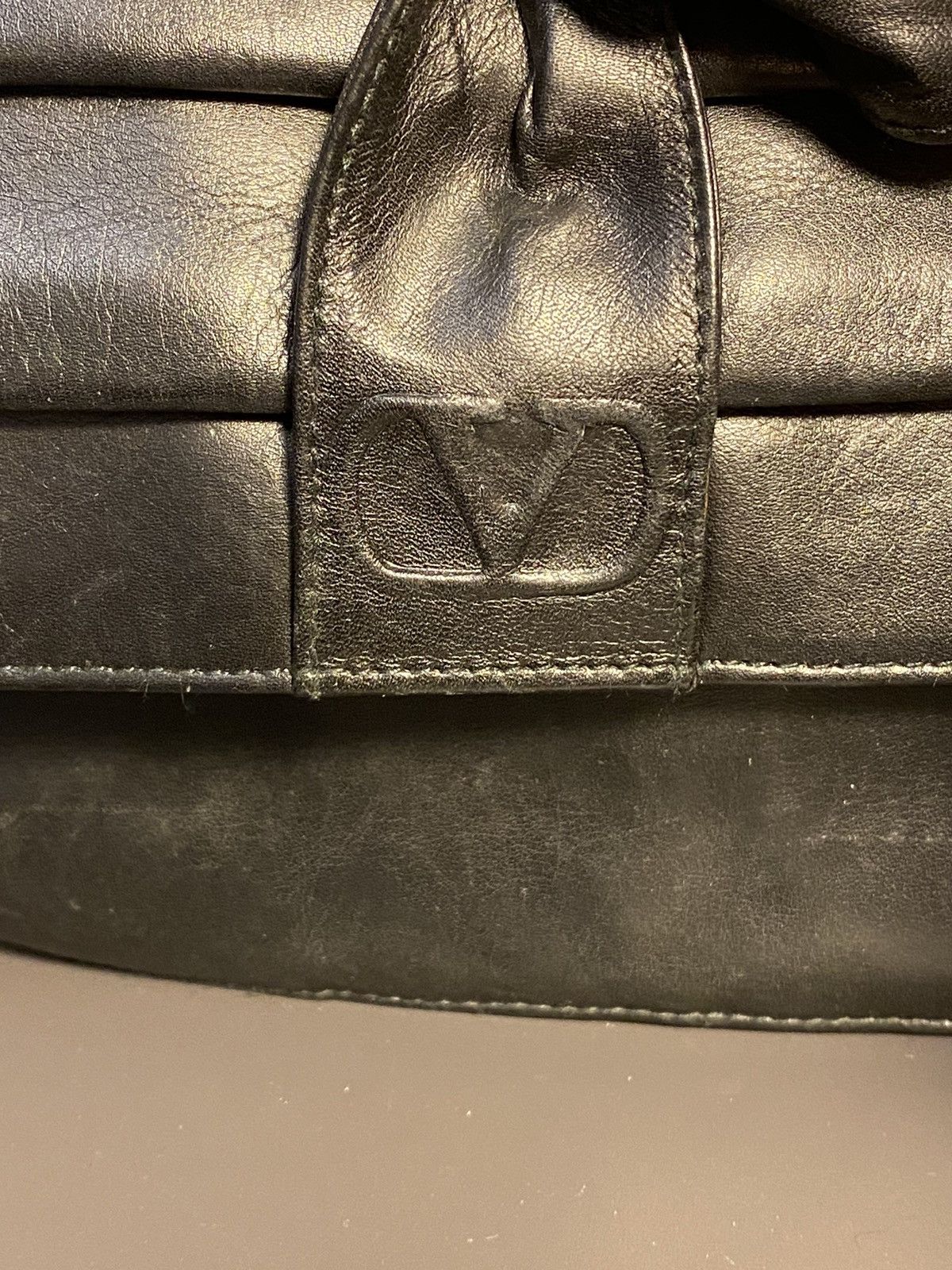 Valentino Valentino black bow bag leather Size ONE SIZE - 6 Thumbnail