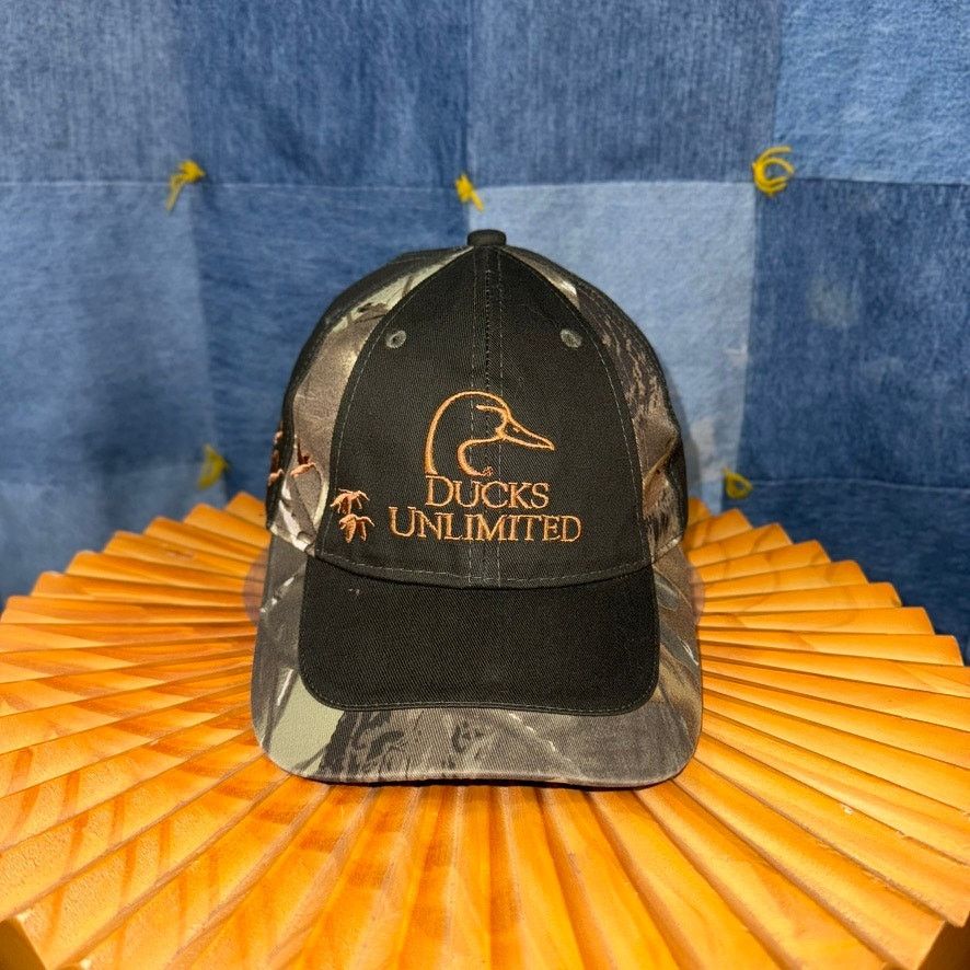 Vintage OSFA - Vintage Y2K ducks Unlimited real tree embroidered hat Size ONE SIZE - 1 Thumbnail
