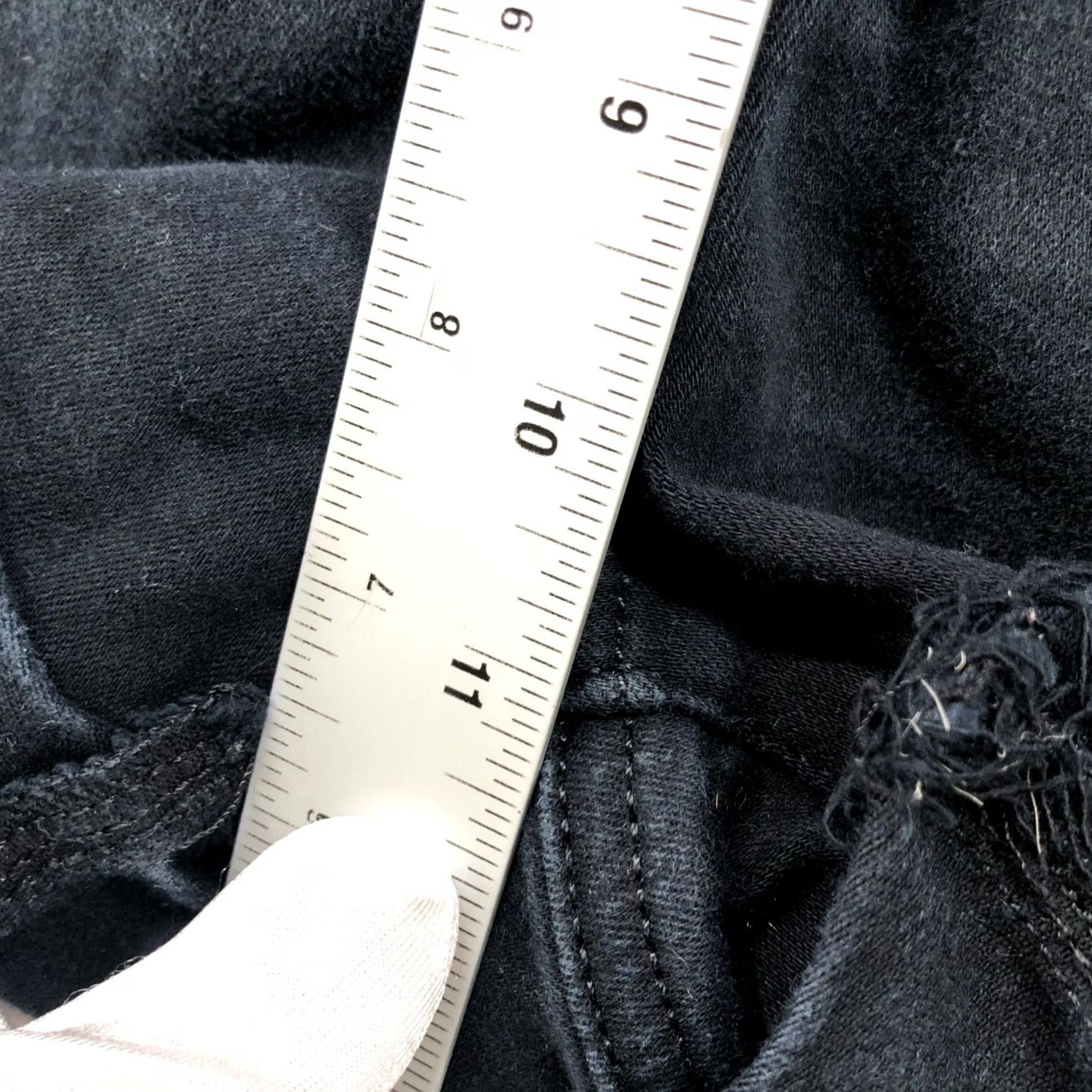 American Eagle Outfitters VINTAGE: No American Eagle Shirt Denim Shorts Womens 2 Black Stretch Shortie Hi-Rise 2.5in Inseam 5-Pocket Growth? Size 26" / US 2 / IT 38 - 5 Thumbnail