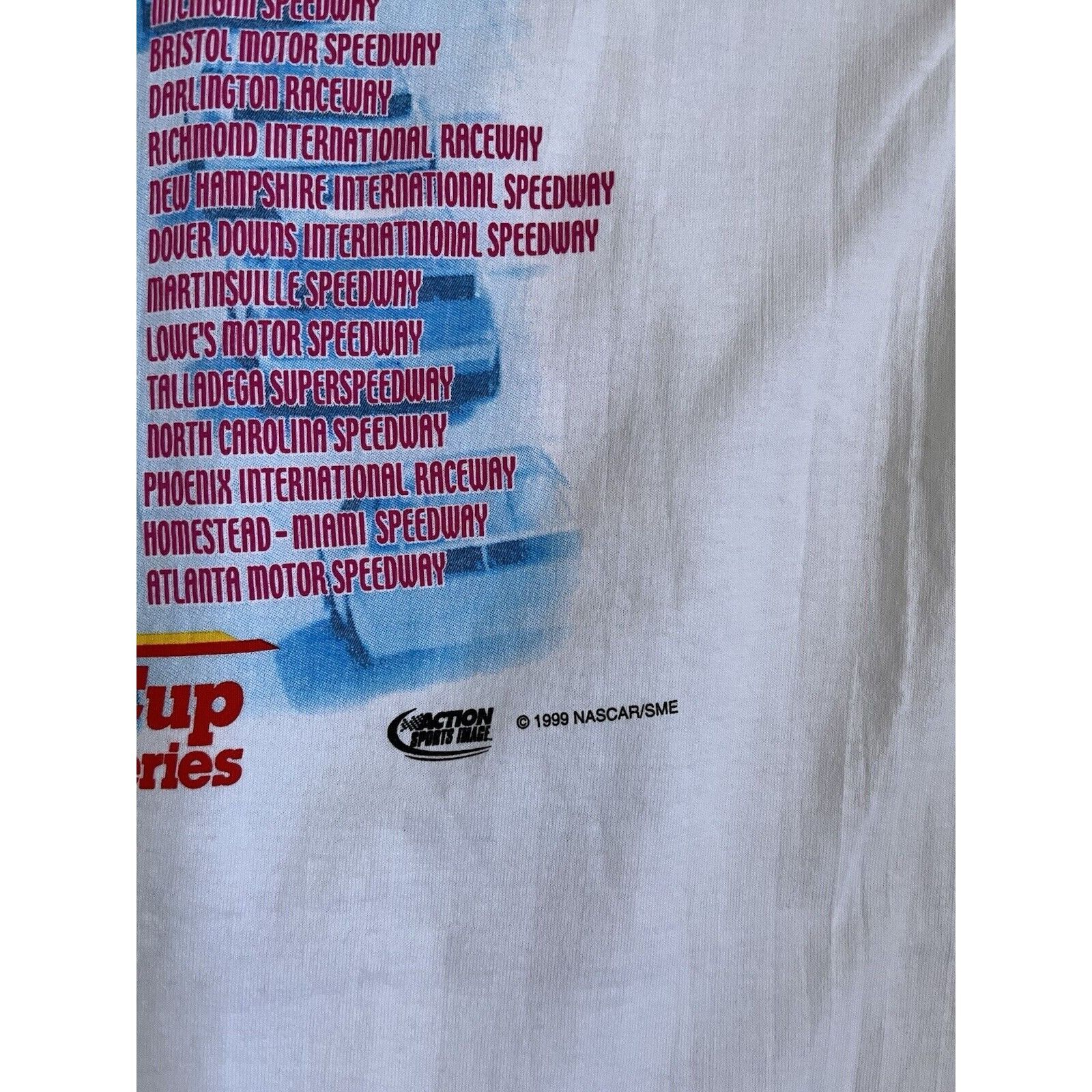 NASCAR VINTAGE NASCAR RACING MILLENNIUM 2000 90S Y2K GRAPHIC TEE Size US L / EU 52-54 / 3 - 7 Thumbnail