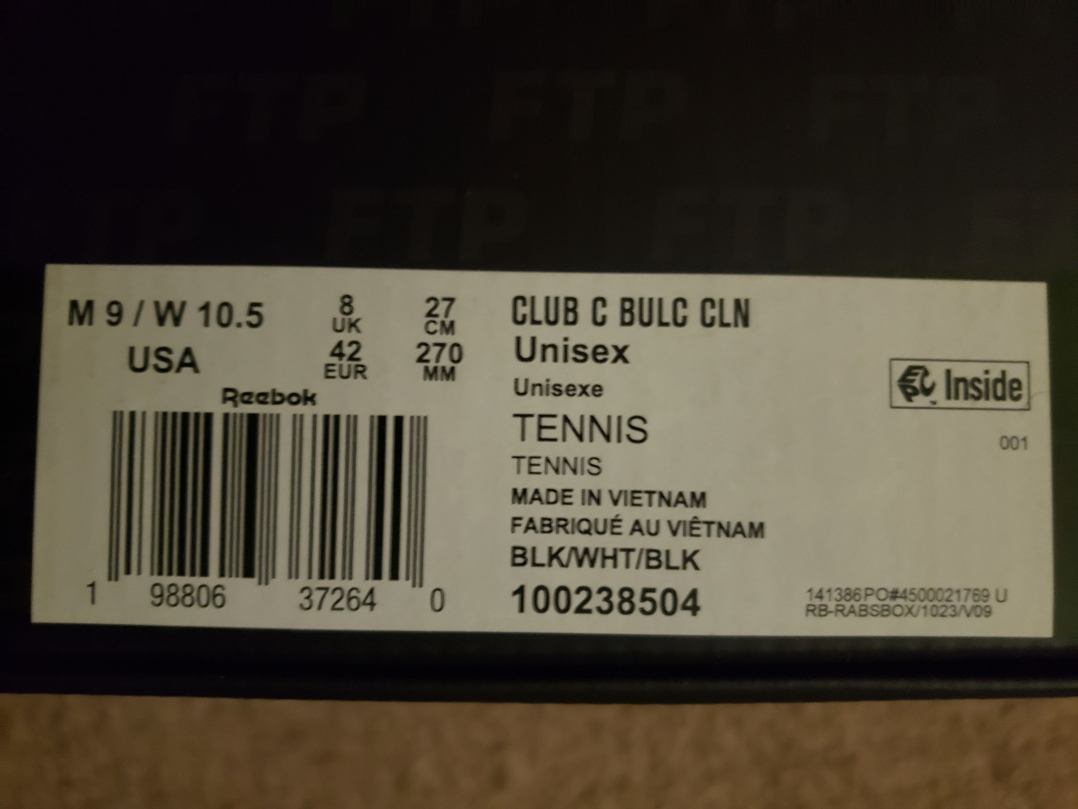 Fuck The Population FTP + REEBOK CLUB C BULC Shoes Size US 9 / EU 42 - 3 Thumbnail