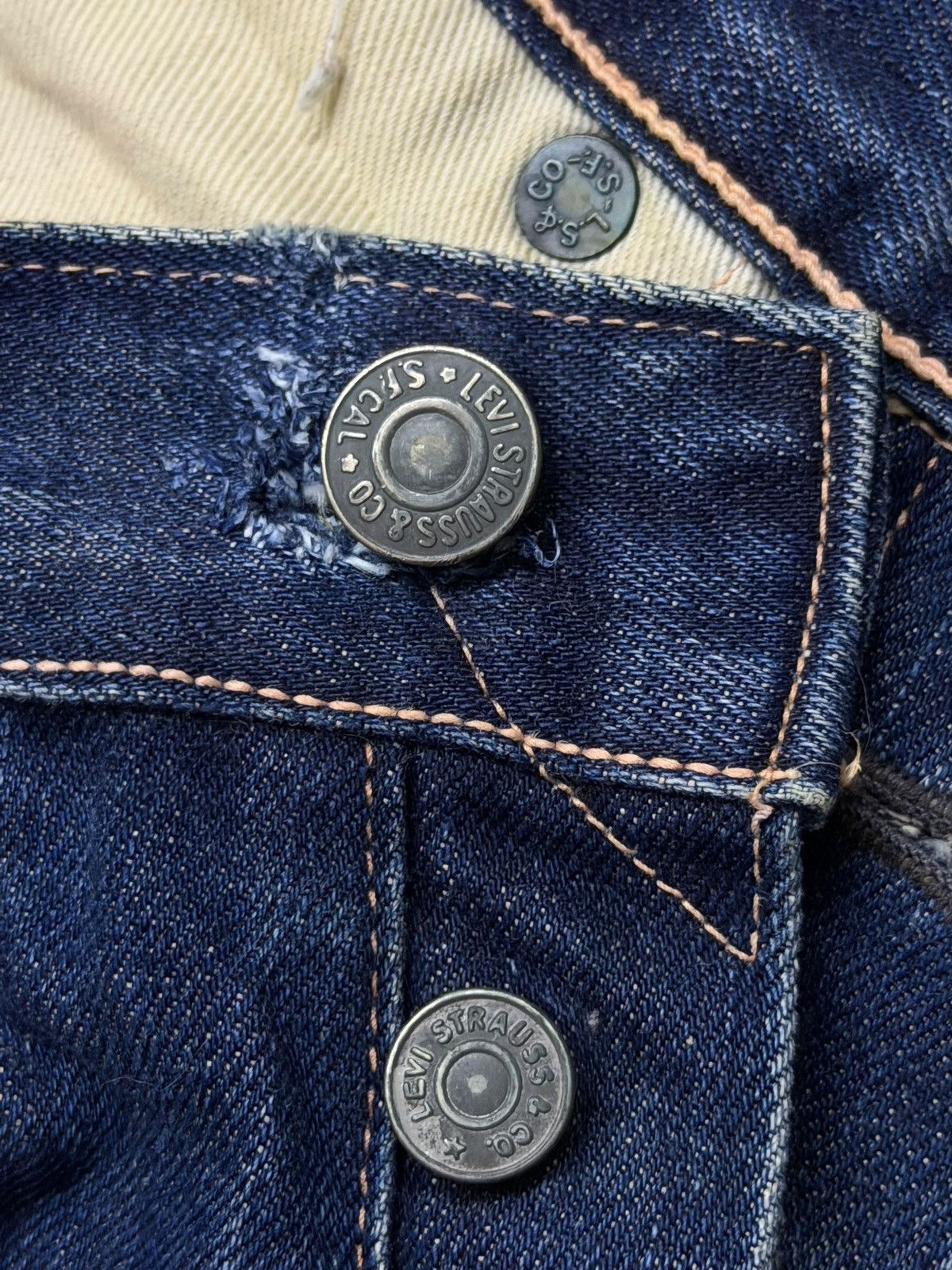 Levi's Vintage Clothing Vintage 00s Levi’s 501XX (LVC) Japan Big E Vintage Repro W31 Size US 31 - 14 Thumbnail