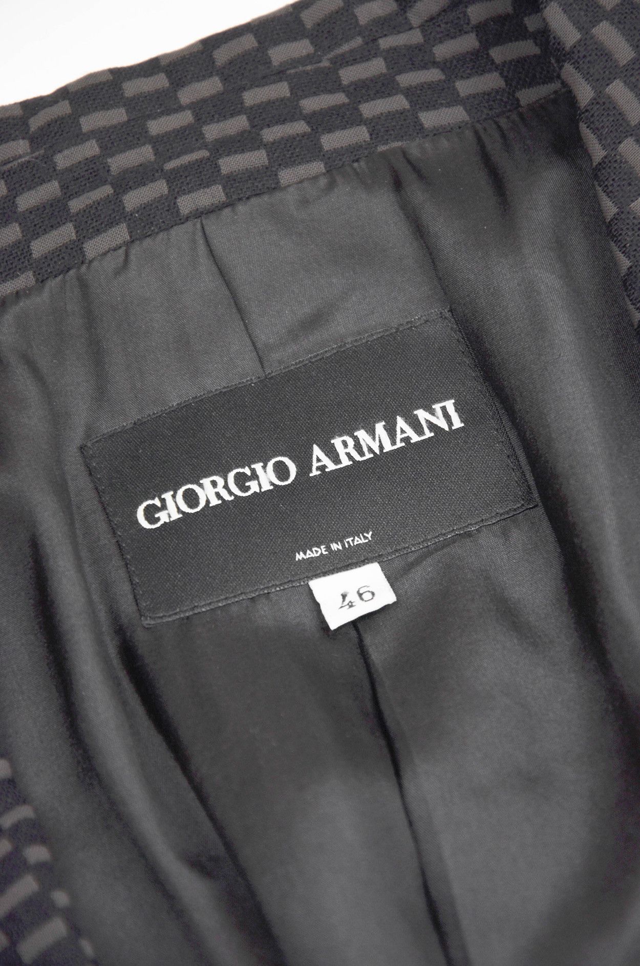 Giorgio Armani Giorgio Armani Vintage Printed Viscose Tailored Blazer M-L Size L / US 10 / IT 46 - 7 Thumbnail
