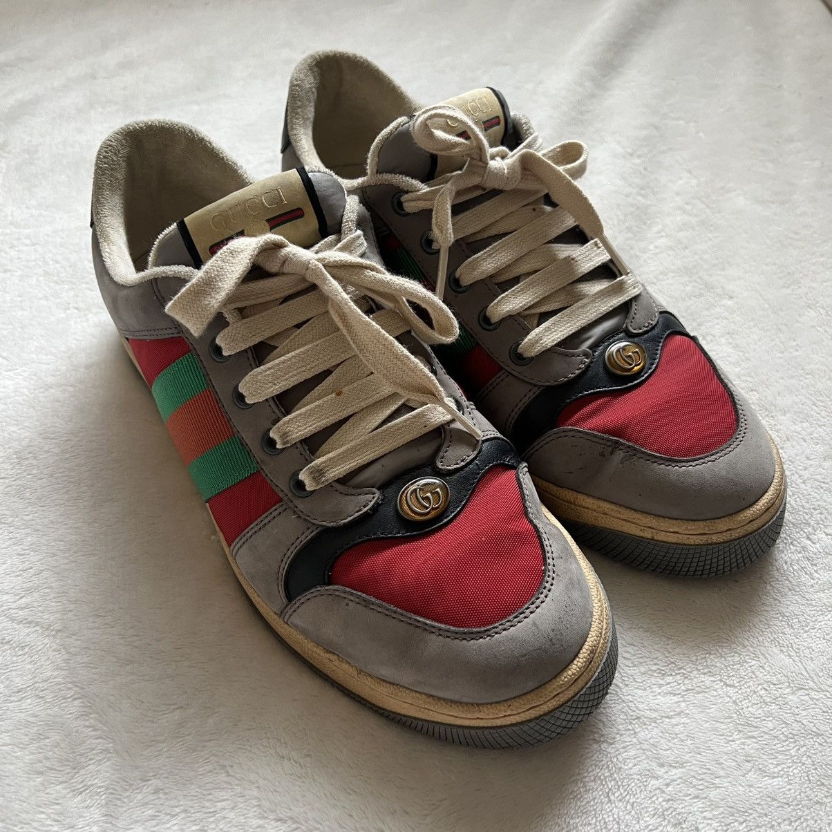 Gucci Gucci Screener Sneakers Size US 10 / EU 43 - 2 Thumbnail