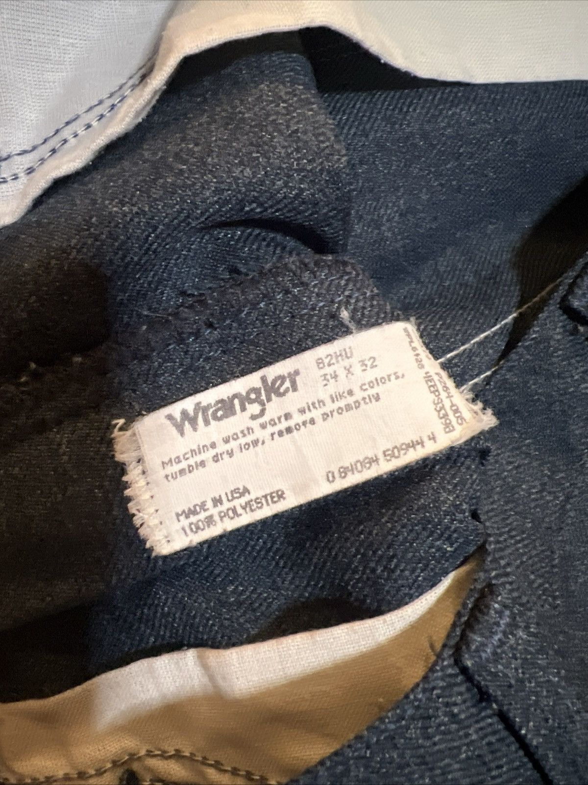 Wrangler Wrangler Pleated Dress Pants 34x32 90s Made In The USA Size US 34 / EU 50 - 6 Thumbnail
