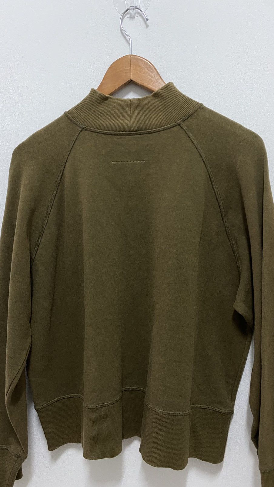 Maison Margiela Vintage Maison Martin Margiela 6 High Neck Crop Sweatshirts Size US S / EU 44-46 / 1 - 10 Thumbnail