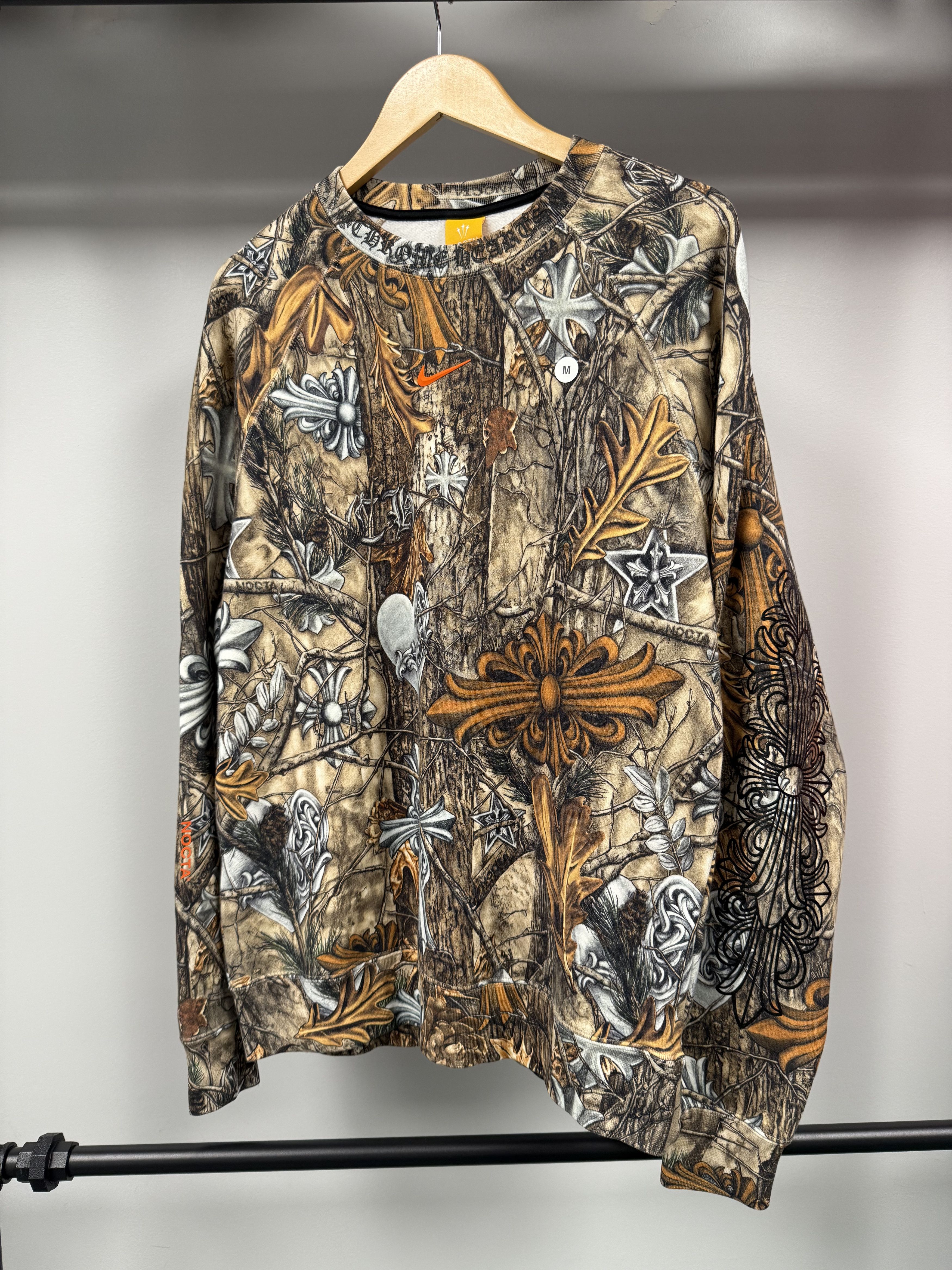 Chrome Hearts Nike x NOCTA x Chrome Hearts Crewneck - M Size US M / EU 48-50 / 2 - 1 Thumbnail