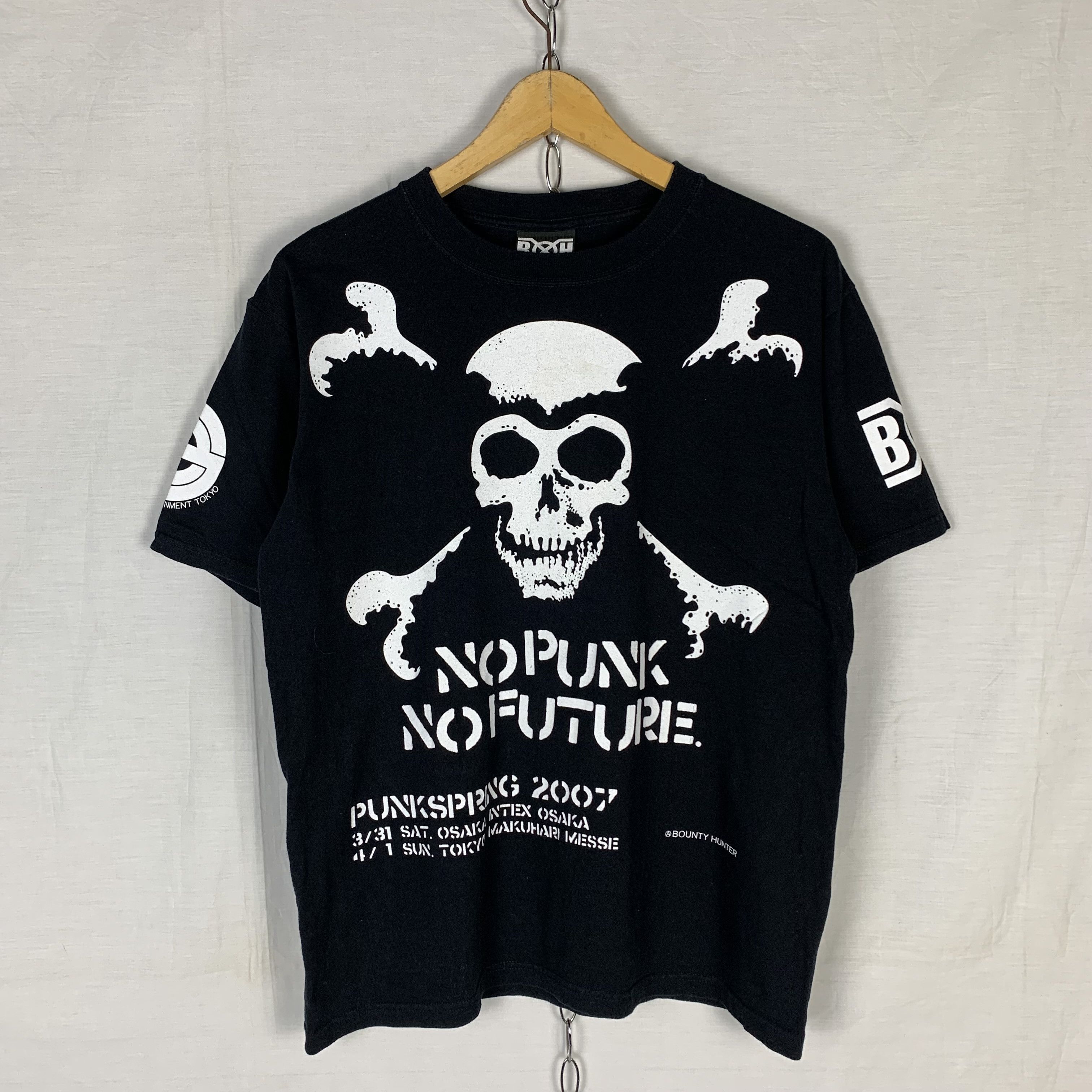 Bounty Hunter Bounty Hunter Punkspring 2007 No Punk No Future Tshirt Size US M / EU 48-50 / 2 - 1 Thumbnail