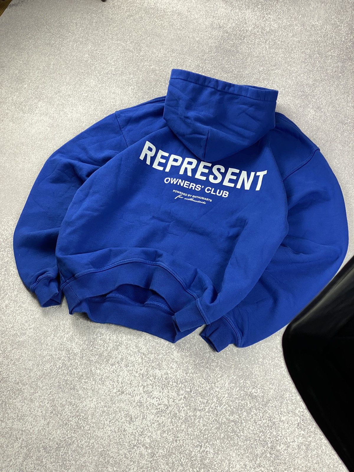Represent Clo. Represent Owners Club Hoodie Blue Mens S/M Size US M / EU 48-50 / 2 - 2 Thumbnail