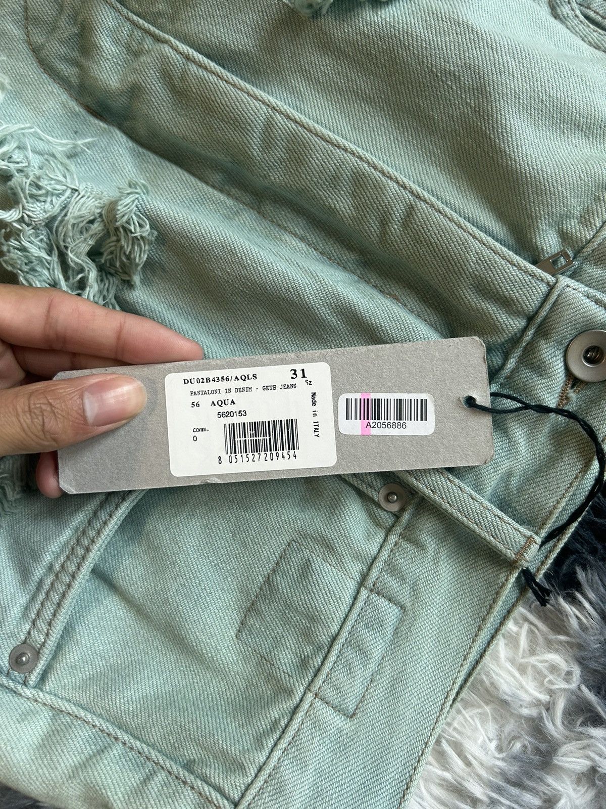 Rick Owens *rare* Rick owens strobe destroyed slashed geth denim Size US 31 - 5 Thumbnail