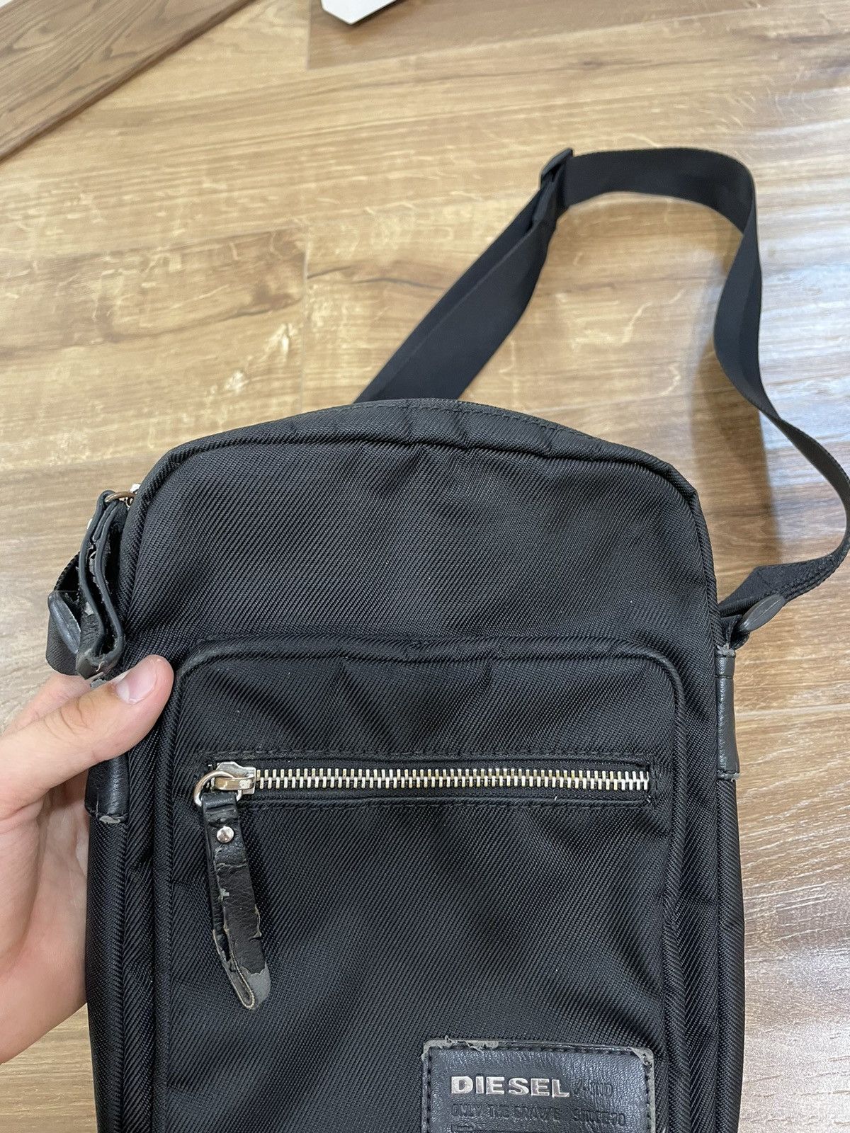 Diesel Vintage Y2K Diesel Avant Garde Cross Bag 30x21 Size ONE SIZE - 10 Thumbnail