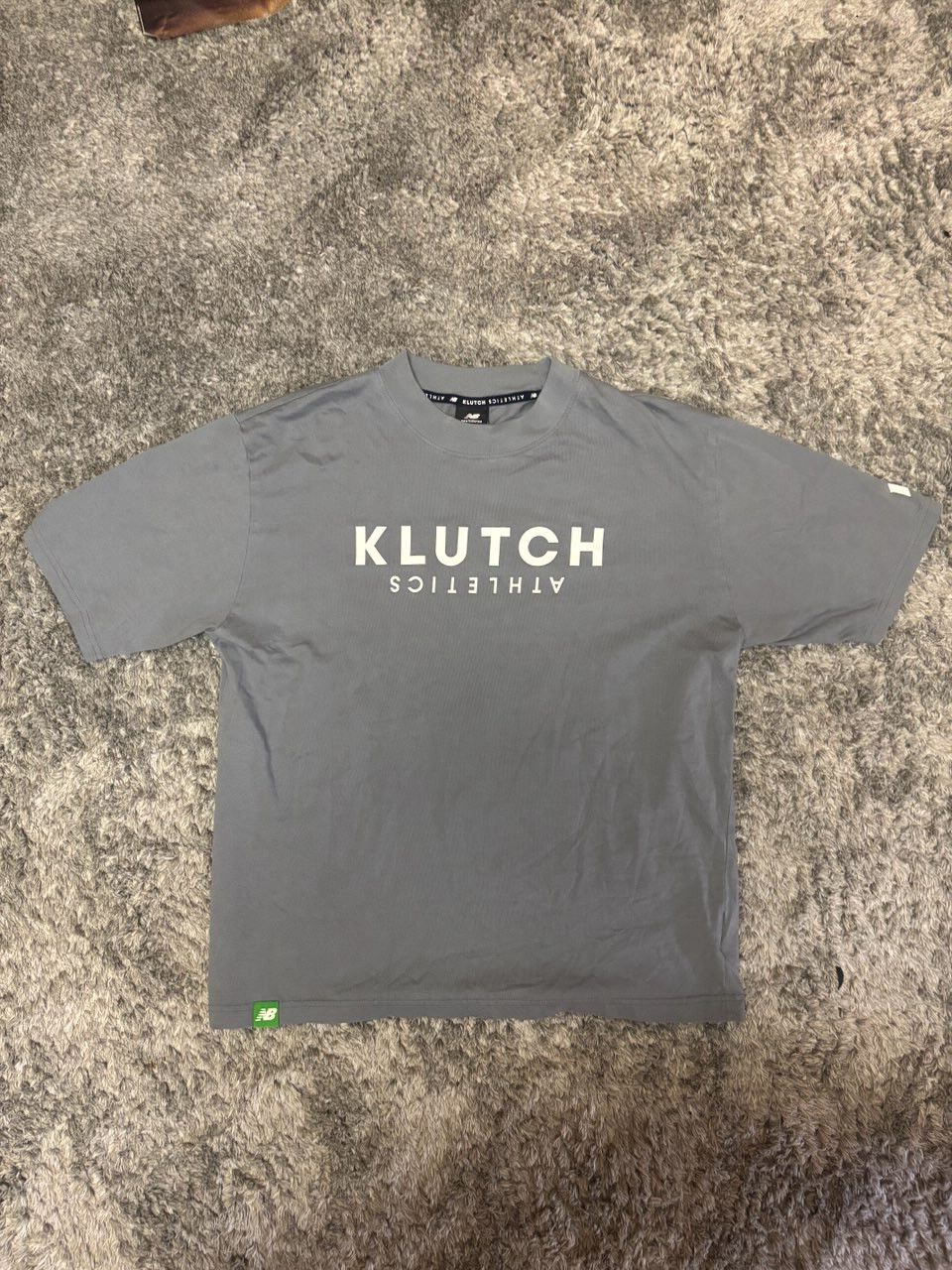 New Balance Klutch Athletics x New Balance Tee (Gray) Size US M / EU 48-50 / 2 - 1 Thumbnail