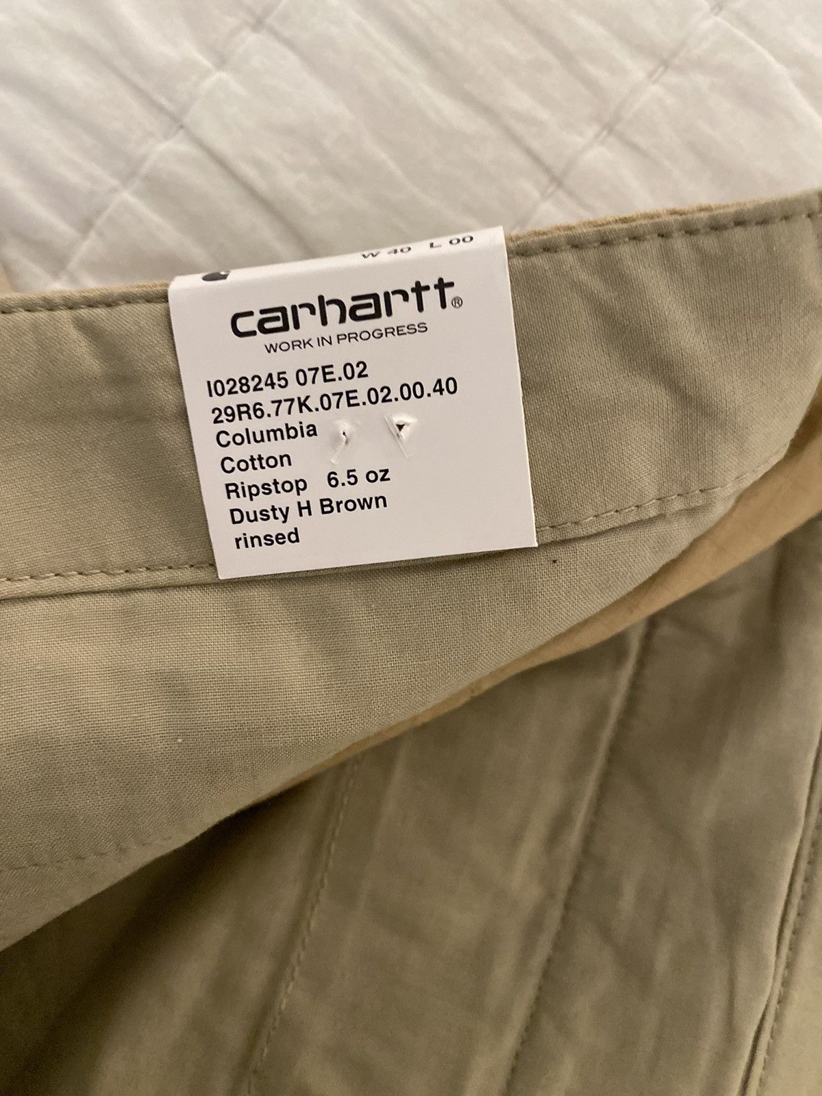 Carhartt Wip Carhartt WIP Aviation Cargo Shorts NWT Size US 40 / EU 56 - 13 Thumbnail