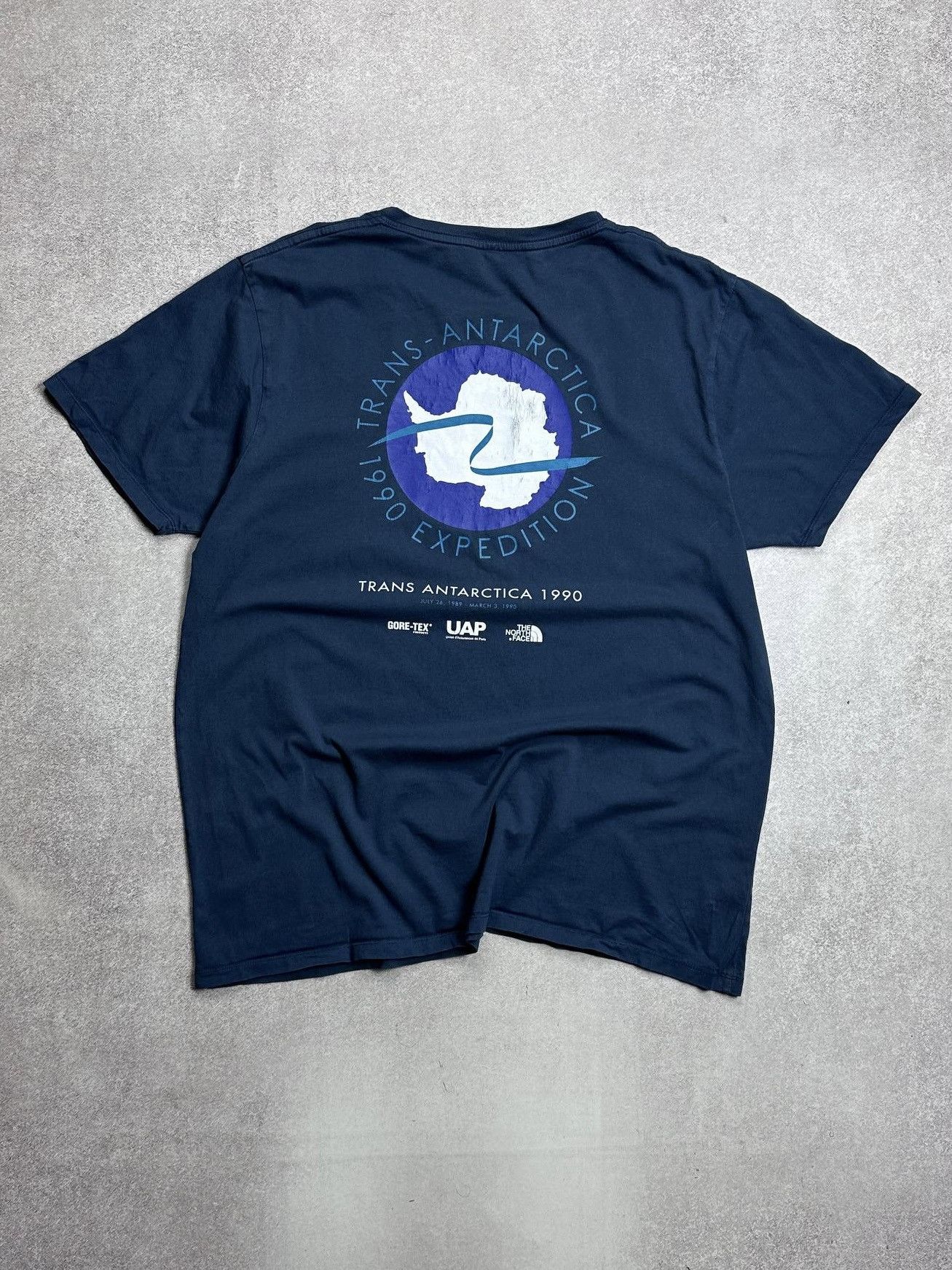 Goretex Vintage Gore-tex Trans-antarctica 1990 Expedition T-shirt XL Size US XL / EU 56 / 4 - 5 Thumbnail