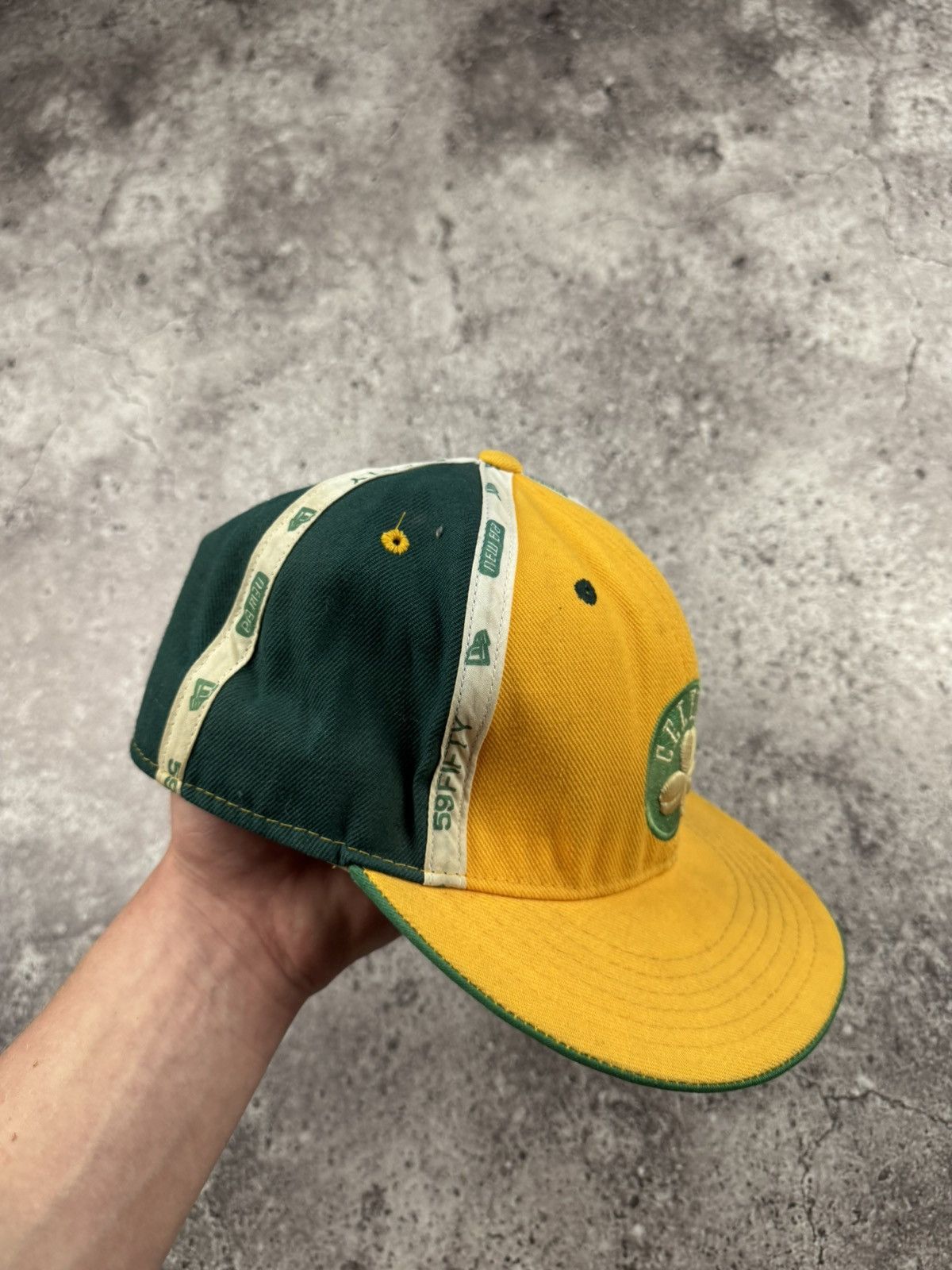 NBA Vintage 90s NBA Boston Celtics Embroidered Logo Cap Size ONE SIZE - 4 Thumbnail
