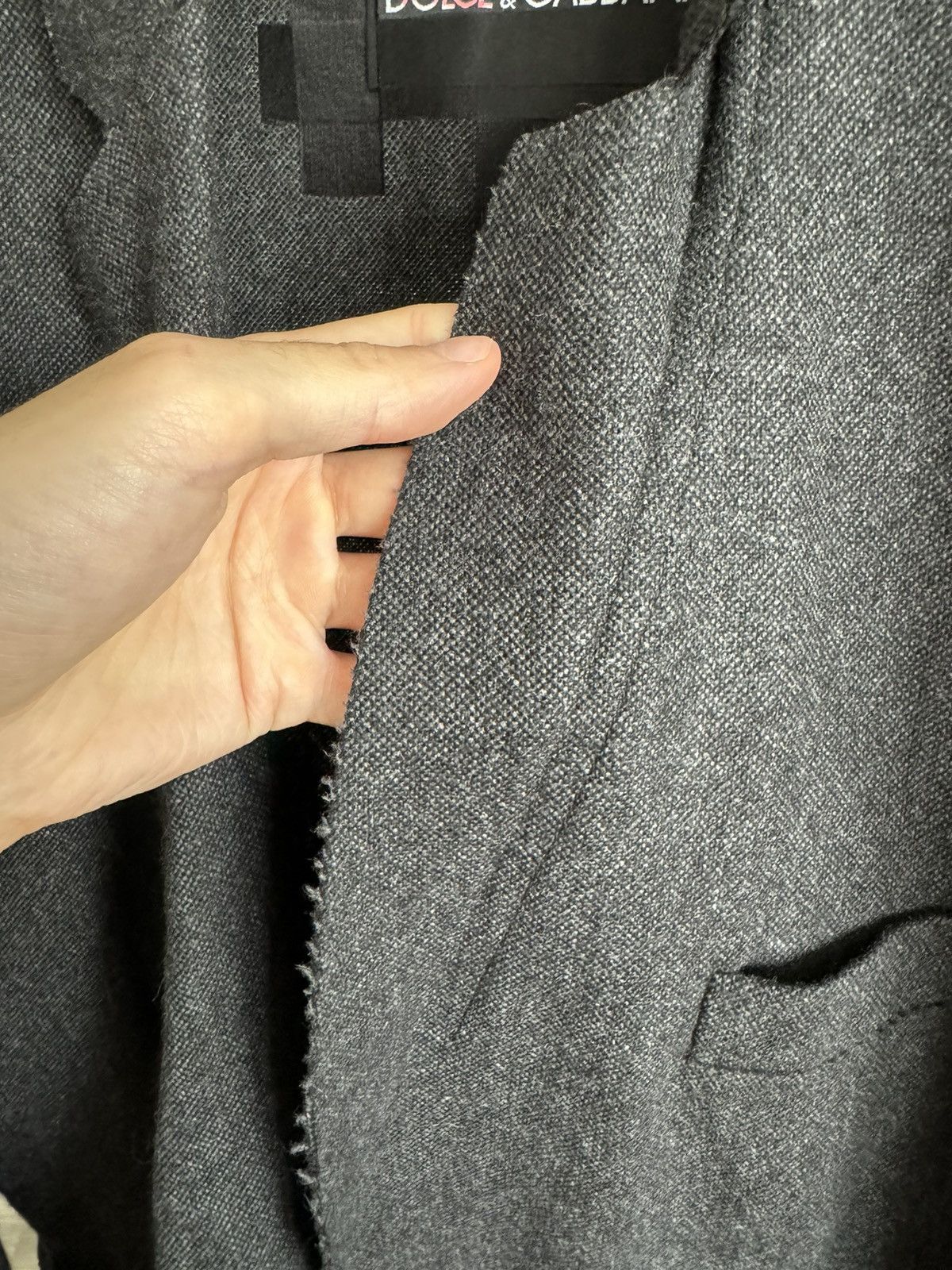Dolce & Gabbana DG Cold Label seamless Wool Blazer Size US M / EU 48-50 / 2 - 8 Thumbnail
