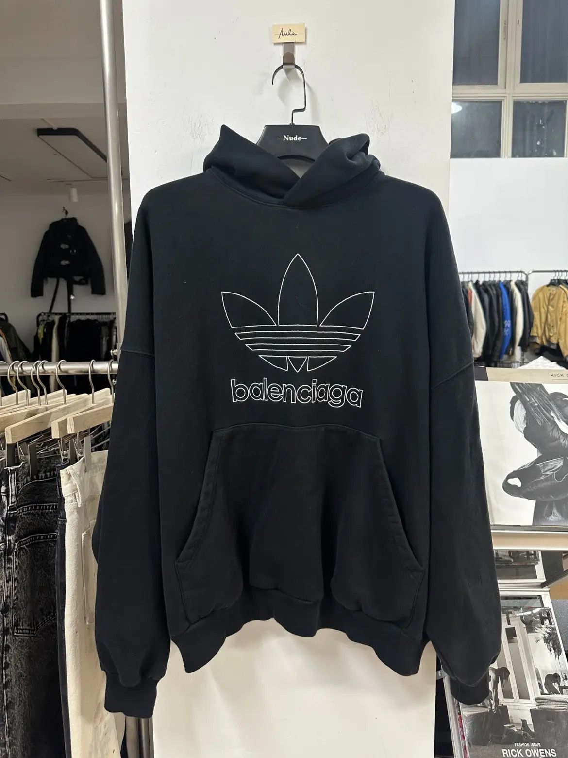 Balenciaga X Adidas pull à capuche main image 0