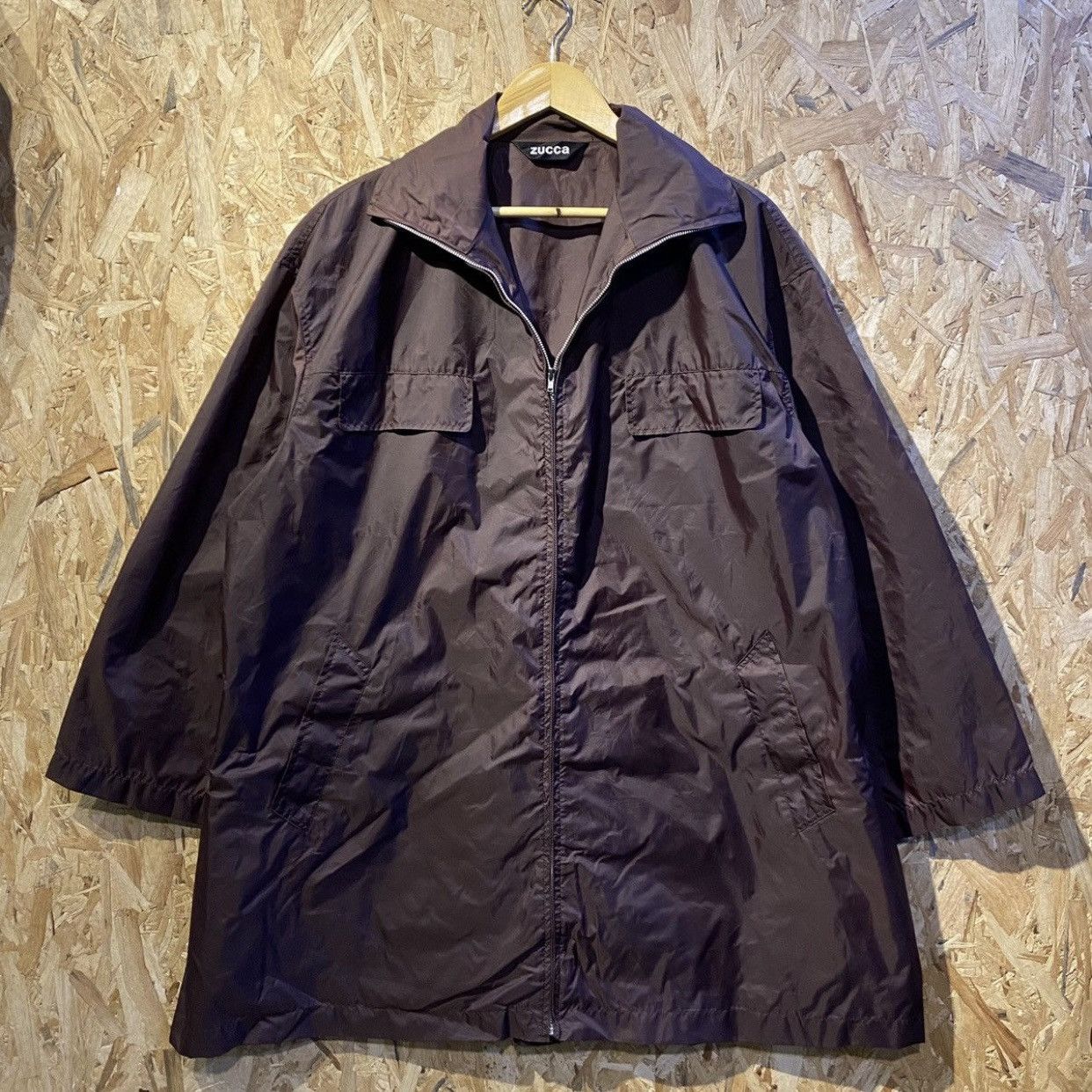 CABANE de ZUCCa × Vintage Cabana de zucca oversize light jackets zipper size M Size US L / EU 52-54 / 3 - 1 Thumbnail