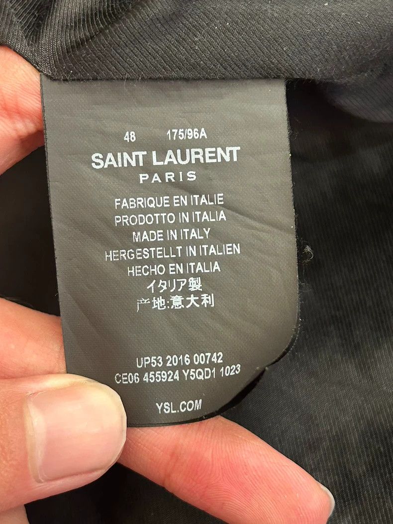 Saint Laurent Paris saint laurent paris16 FW bat tassels for old lo1 leather ja Size US M / EU 48-50 / 2 - 5 Thumbnail