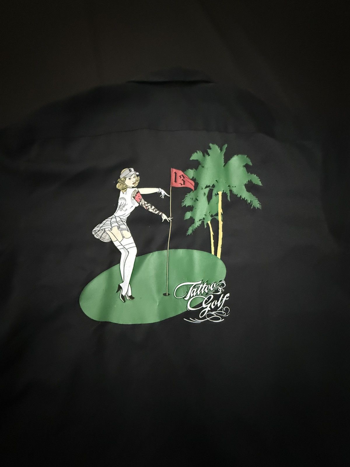 Other Rare vintage tattoo golf martini logo button down size 2 XL Size US XXL / EU 58 / 5 - 5 Thumbnail