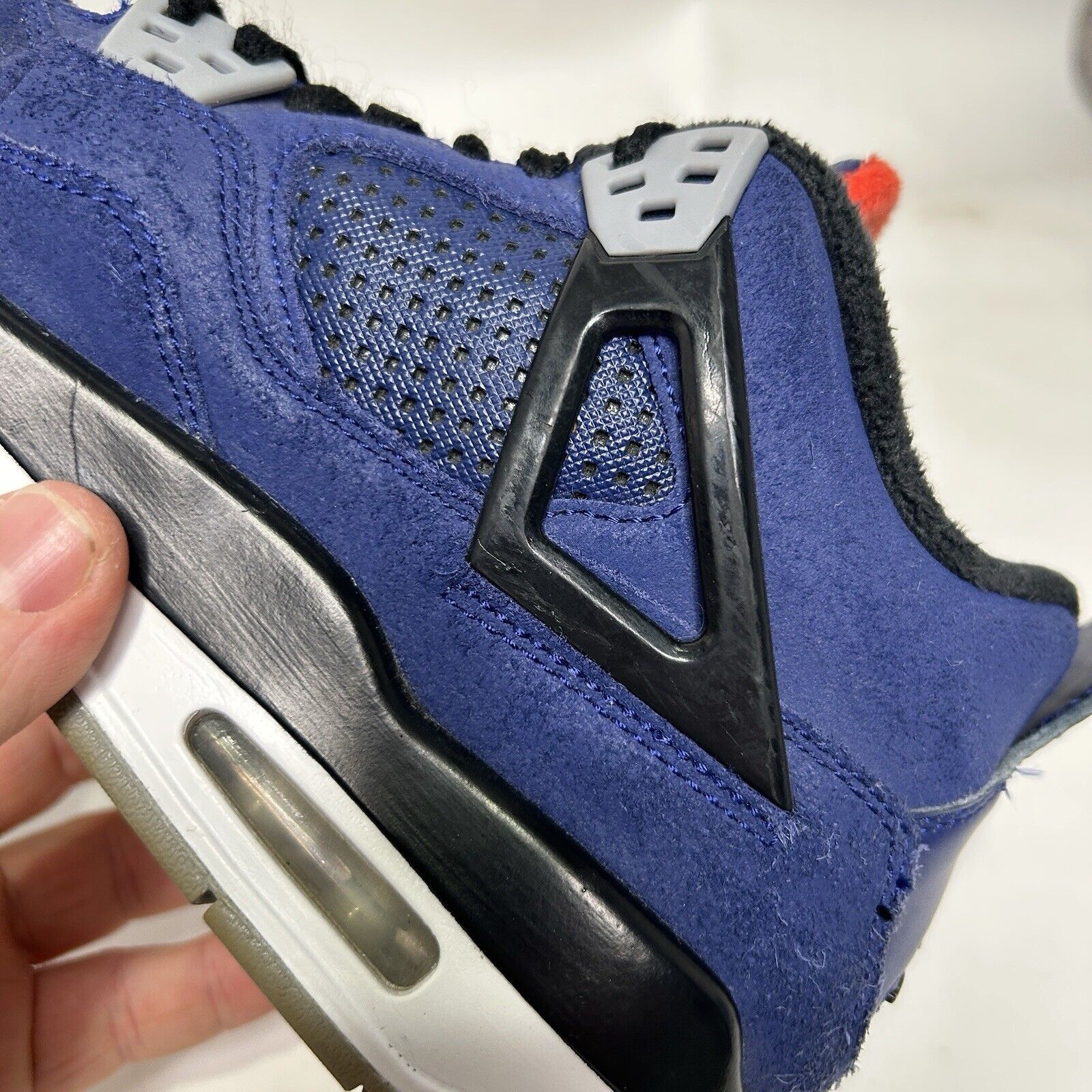 Jordan Brand Nike Air Jordan 4 Retro GS “Winterized/Loyal Blue” 2024 Size US 7.5 / IT 37.5 - 9 Thumbnail