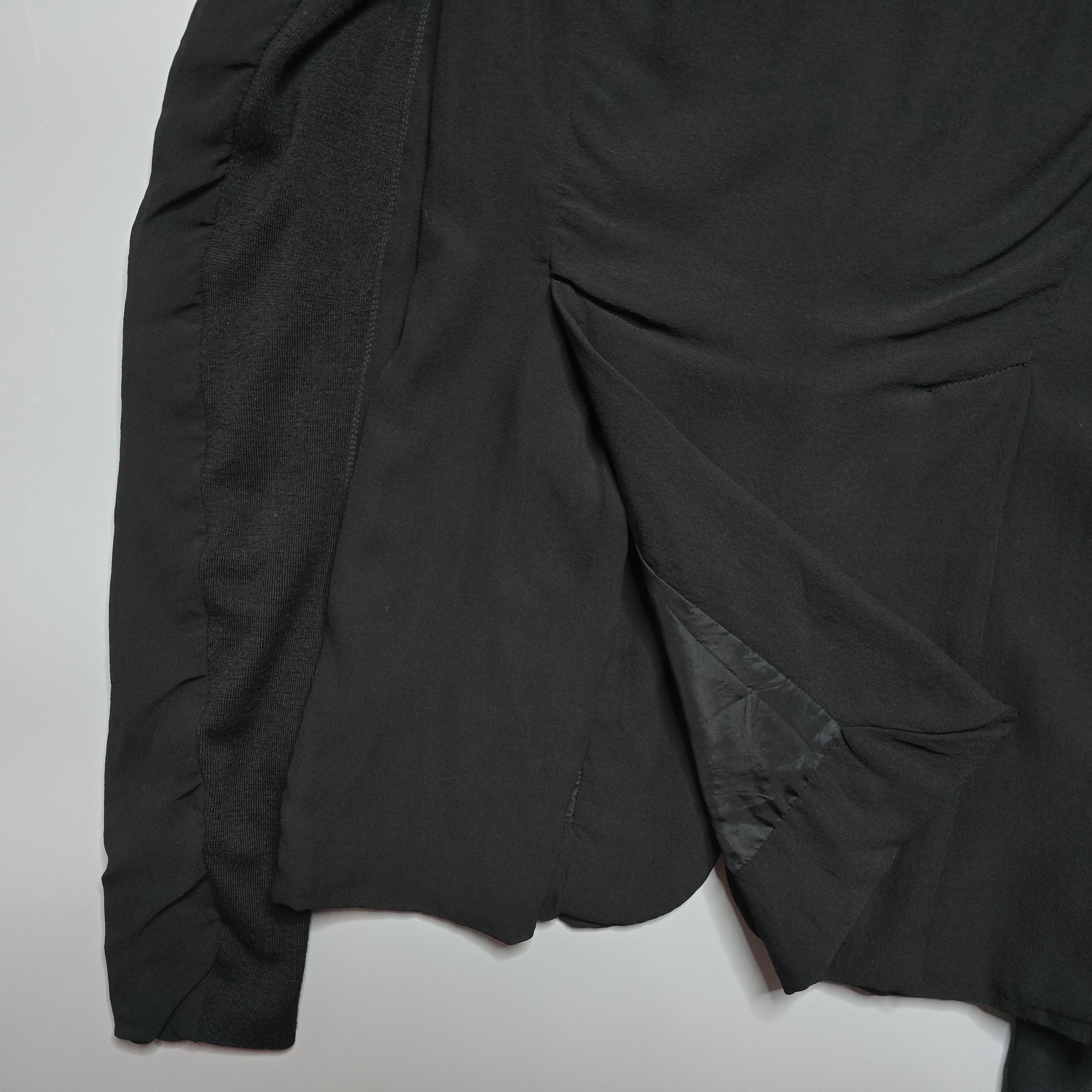 Rick Owens Rick Owens - SS09 Strutter Silk Crepe Blazer Jacket Size XS / US 0-2 / IT 36-38 - 6 Thumbnail