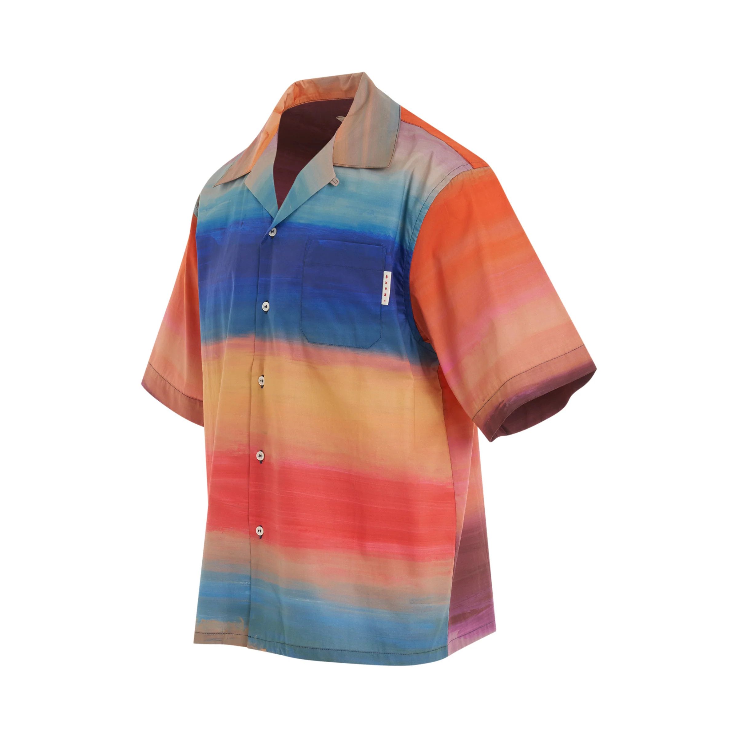 Marni o1mris0824 Bowling Shirt in Multicolor Size US L / EU 52-54 / 3 - 2 Thumbnail