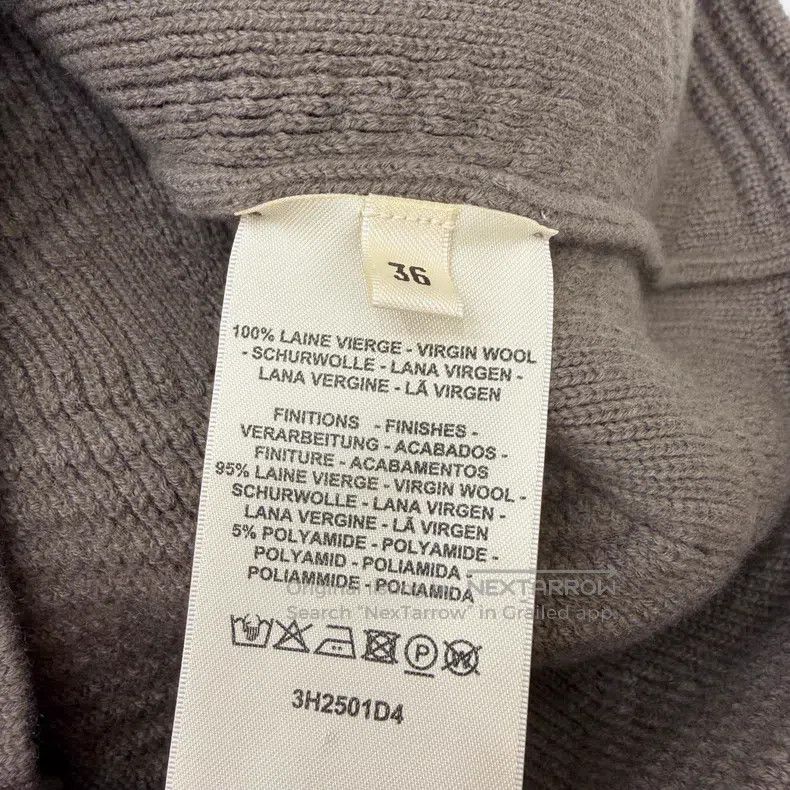 Hermes Hermes Elephant Gray Twill H Wool Skirt Size XS / US 0-2 / IT 36-38 - 4 Thumbnail