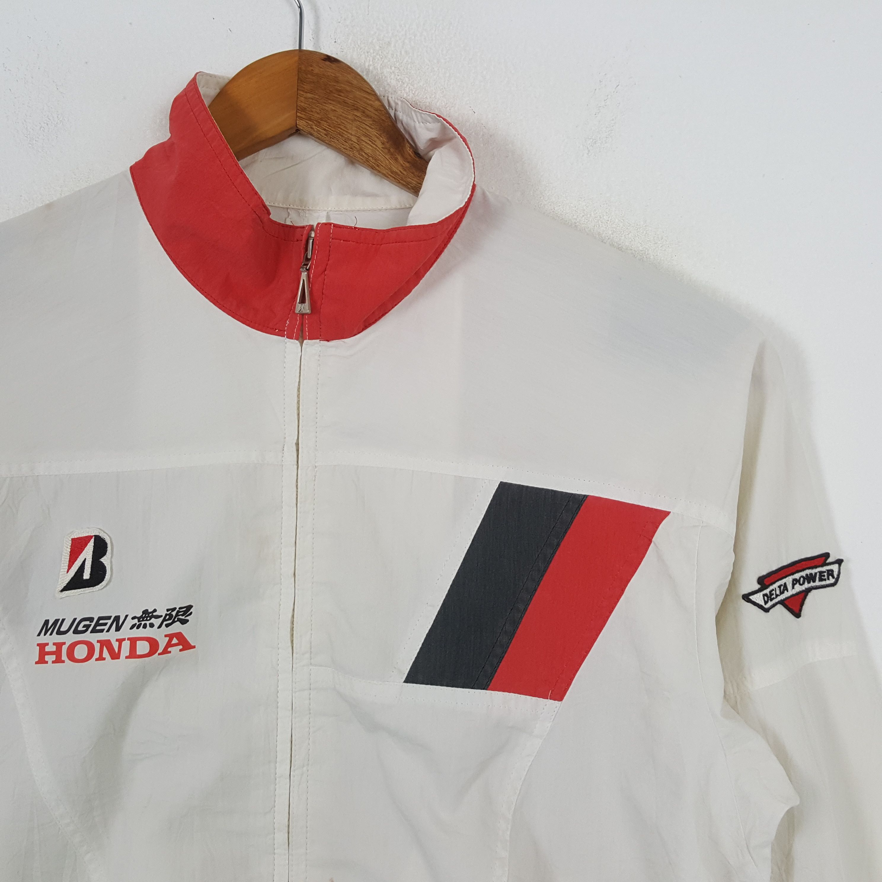 Honda × Japanese Brand × Vintage Vintage BRIDGESTONE MUGEN HONDA Japanese Racing Jacket Size US M / EU 48-50 / 2 - 4 Thumbnail