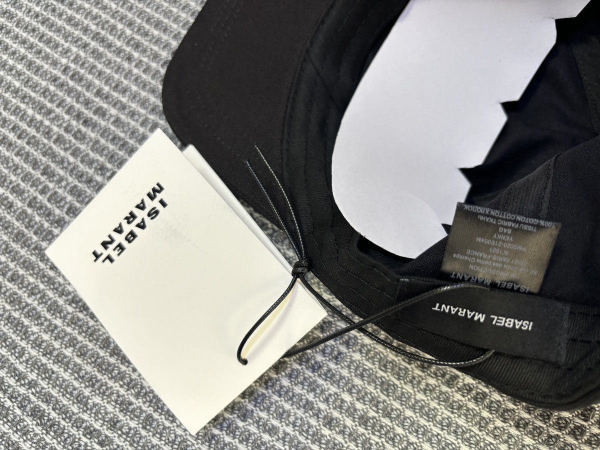 Isabel Marant Isabel Marant Logo Black Cap Size ONE SIZE - 3 Thumbnail