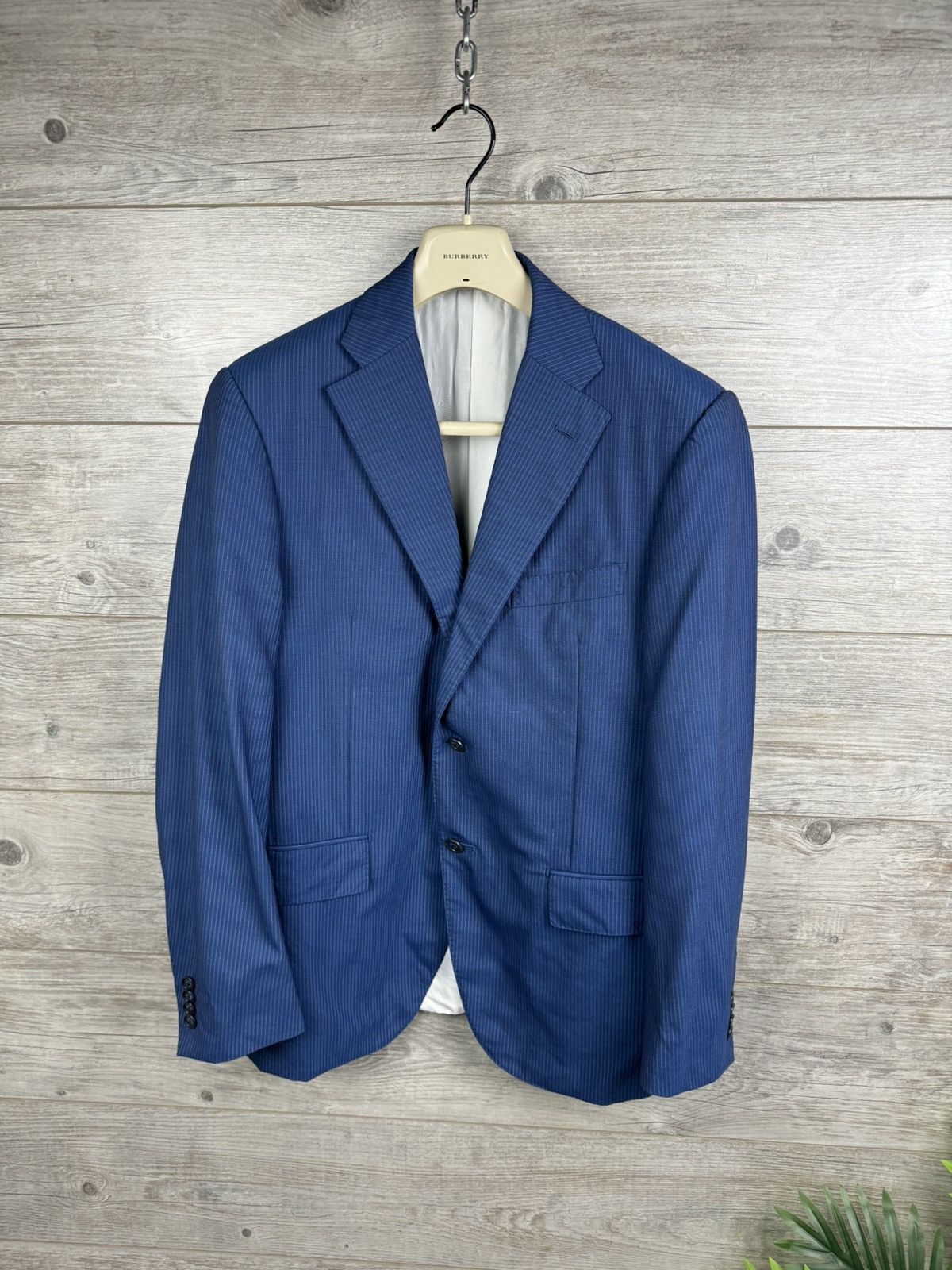 Corneliani Corneliani Blazer VIRGIN WOOL EXTRAFINE Made in Italy 🇮🇹 Size 50R - 18 Thumbnail