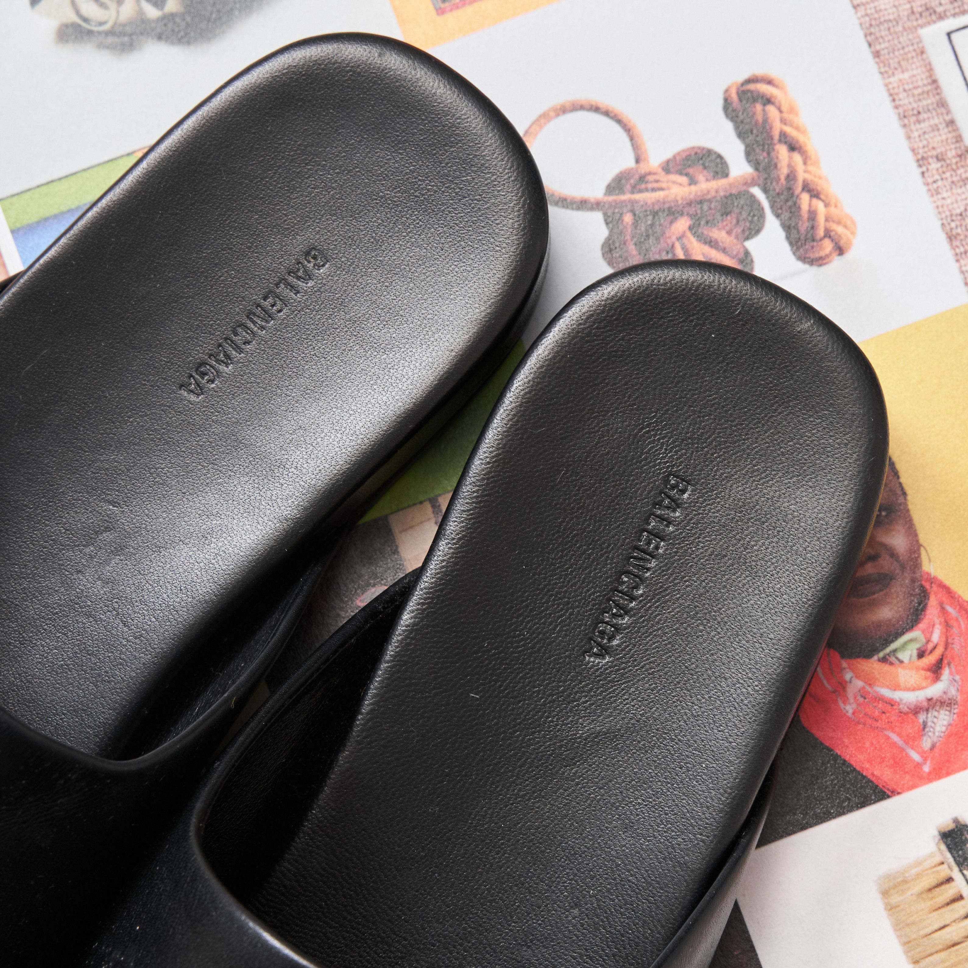 Balenciaga BALENCIAGA Cosy BB Mules Size US 5 / IT 35 - 3 Thumbnail