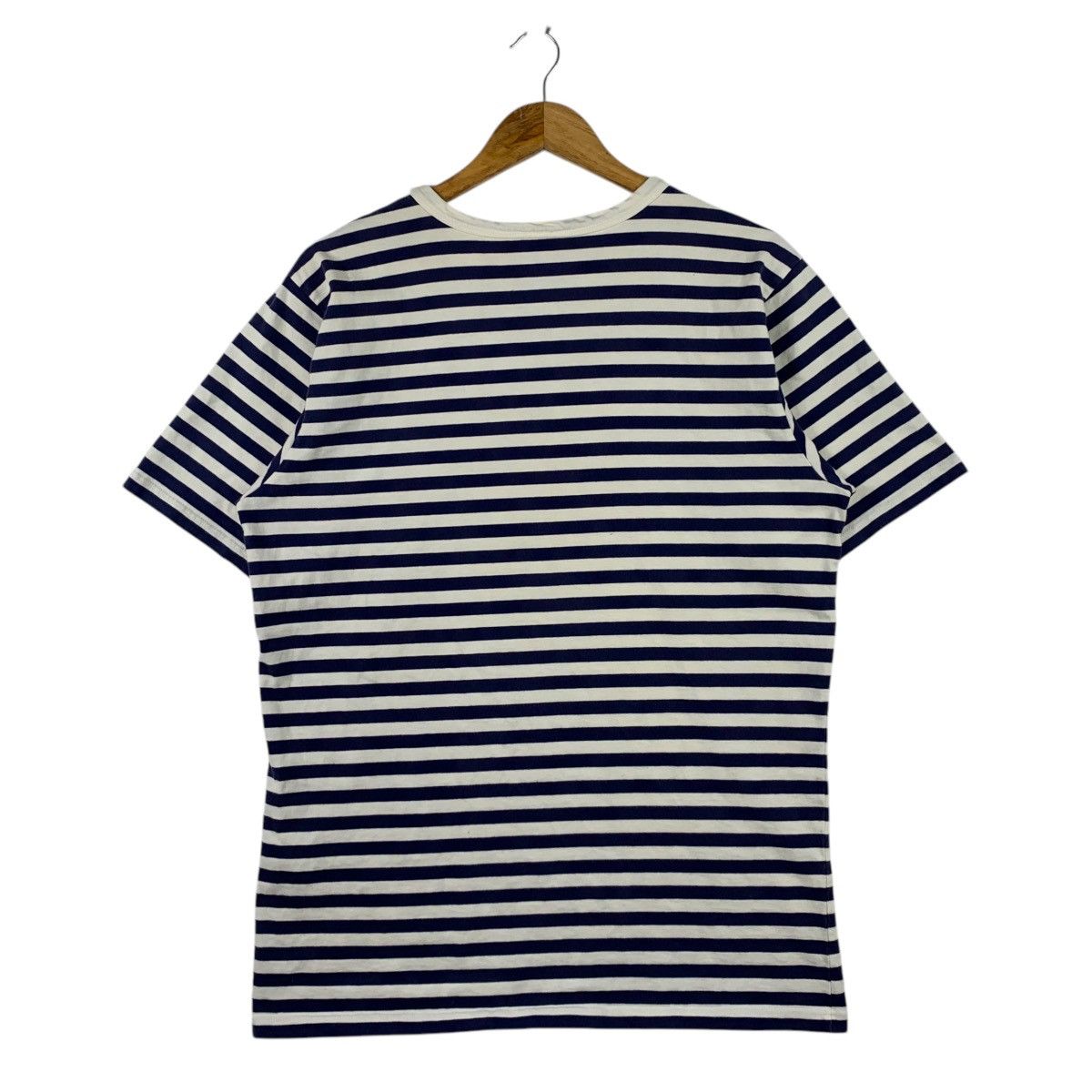 Vintage × agnes b. Vintage AGNES B Paris French Fashion Designer StripesT-Shirt Size US M / EU 48-50 / 2 - 3 Thumbnail