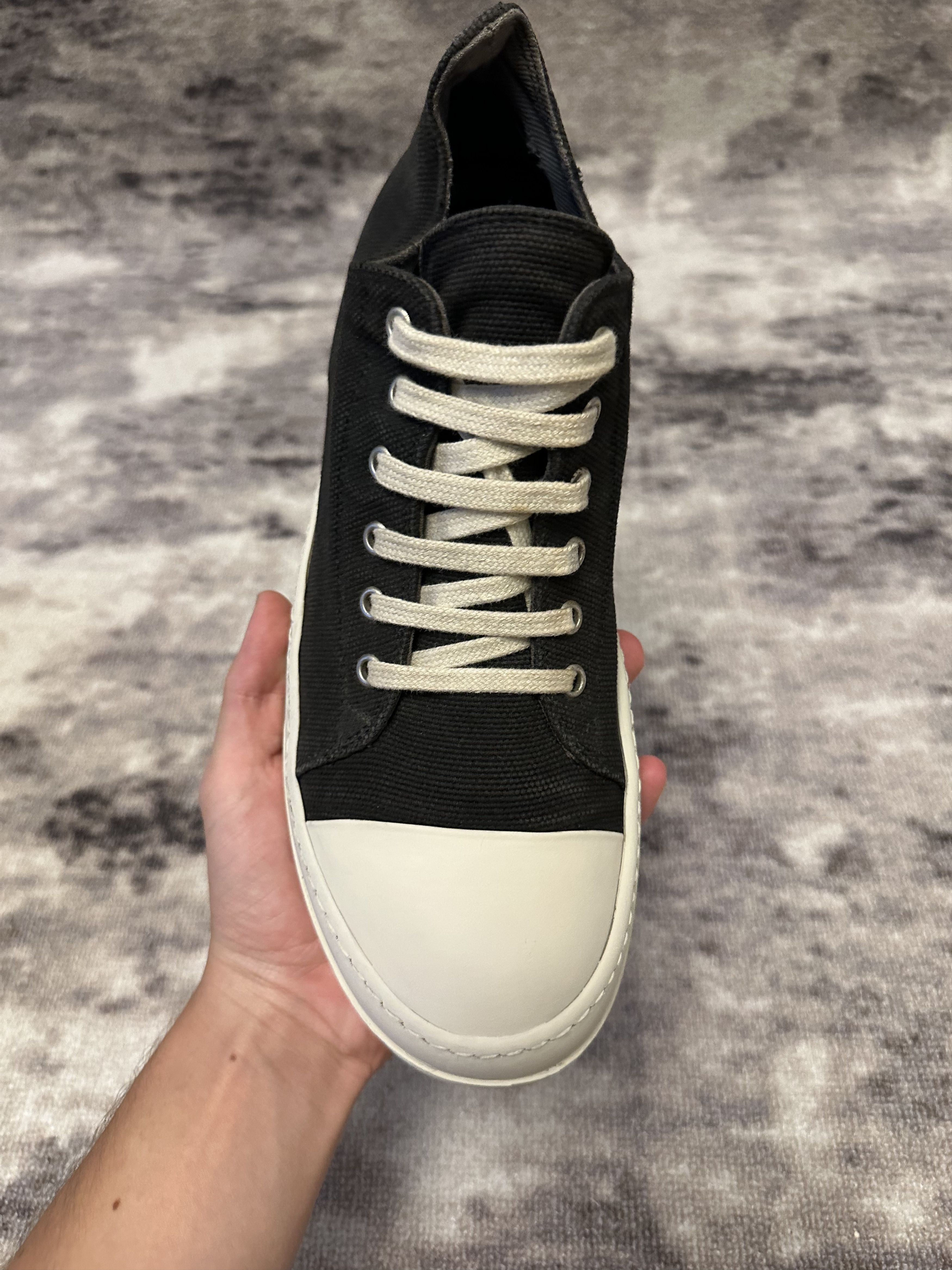 Rick Owens Rick Owens Ramones Low Black Size US 9 / EU 42 - 8 Thumbnail