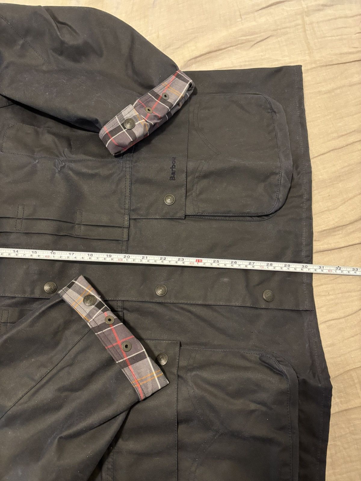 Barbour Barbour x Levi's OS Bedale Waxed Jacket XL Blue Oversized Size US XL / EU 56 / 4 - 14 Thumbnail