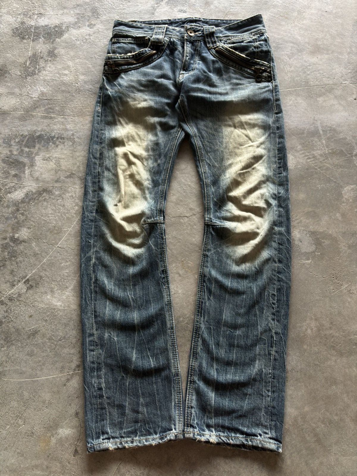 If Six Was Nine BACK VINTAGE japanese denim rusty washed punk grunge style Size US 32 / EU 48 - 1 Thumbnail