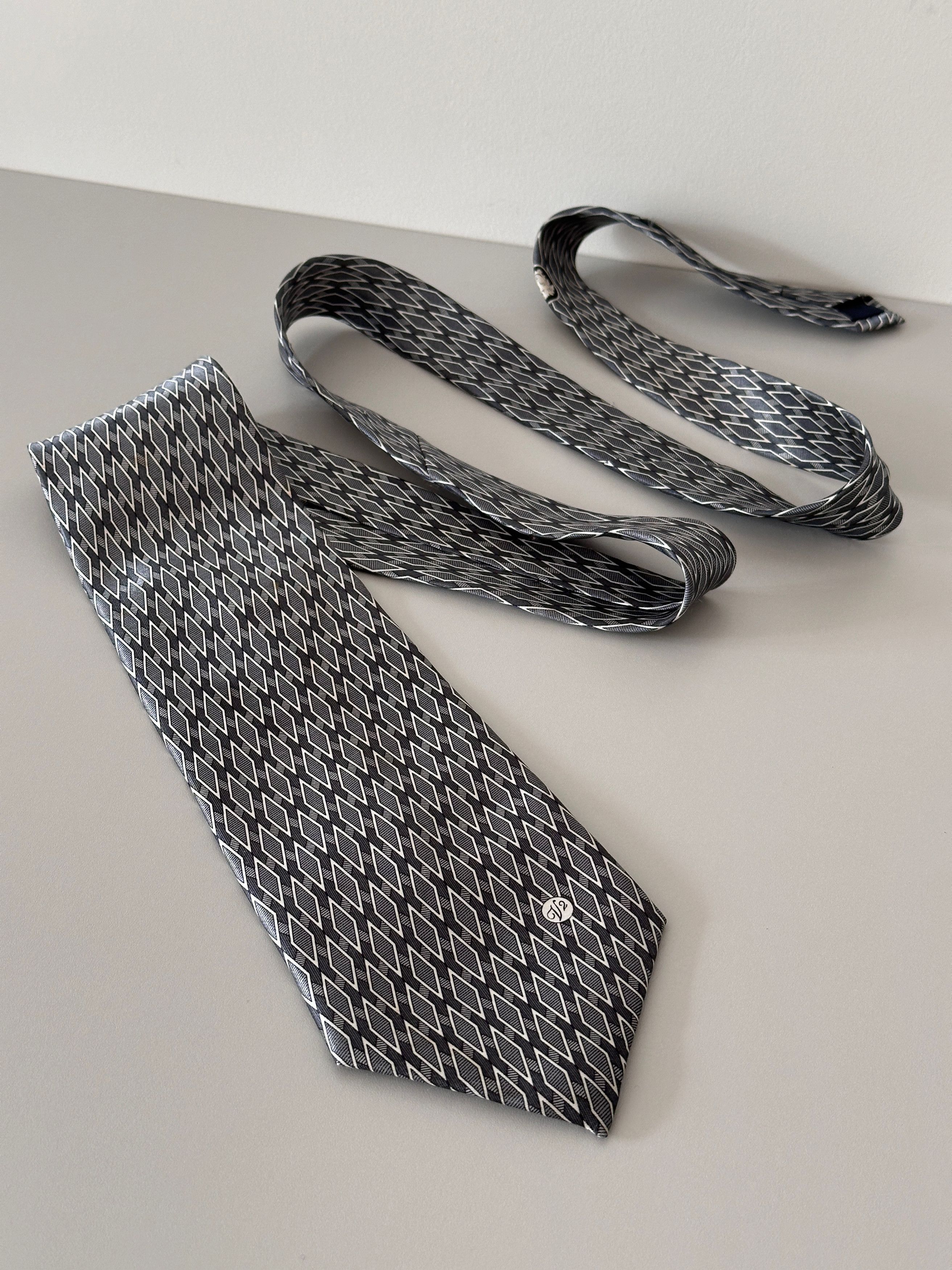 Versace × Versace Jeans Couture Versace Classic V2 Silk Tie Size ONE SIZE - 1 Thumbnail
