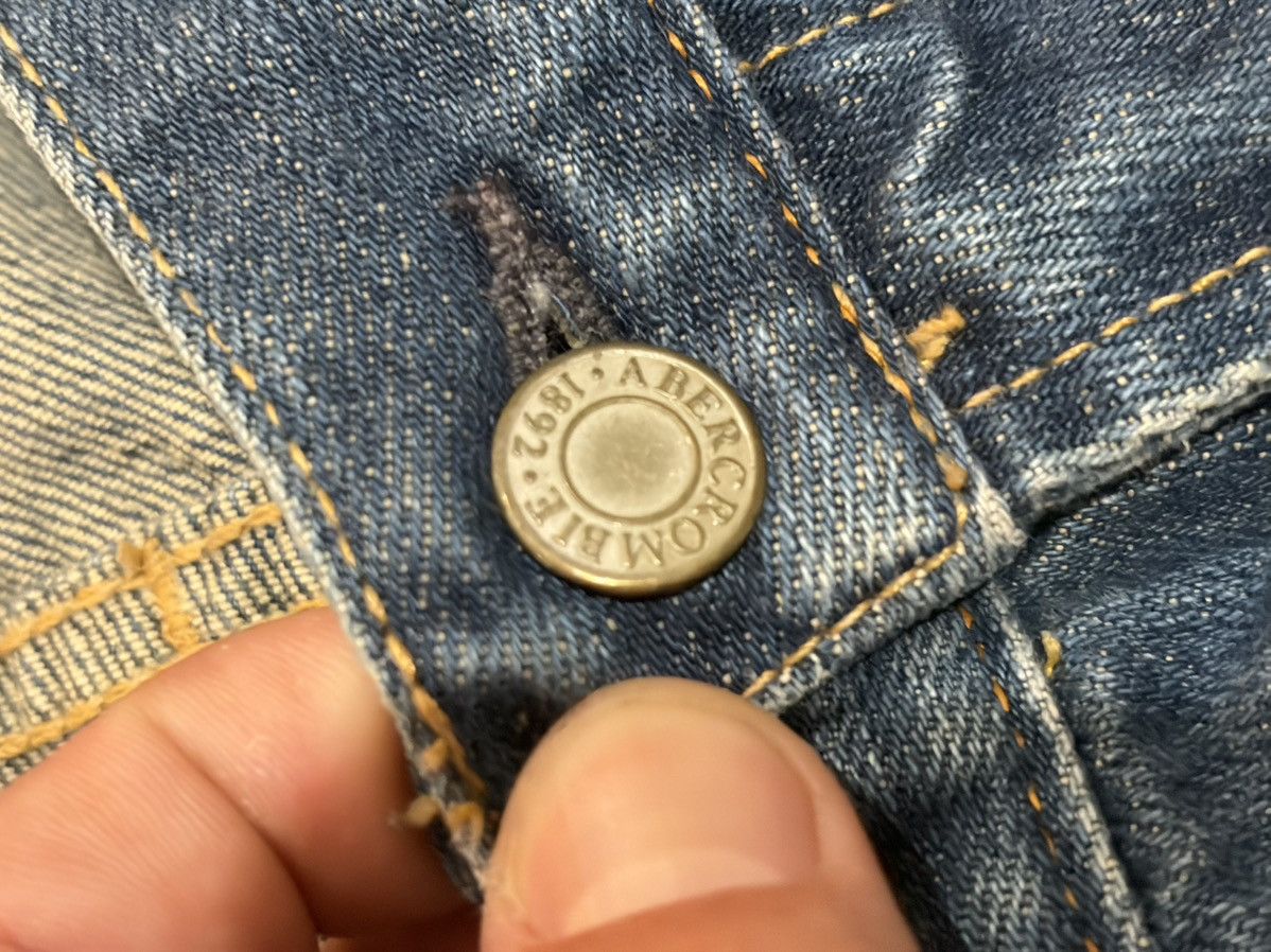 Abercrombie & Fitch Abercrombie & Fitch Jeans Bootcut Distressed Denim 1892 Size US 36 / EU 52 - 10 Thumbnail