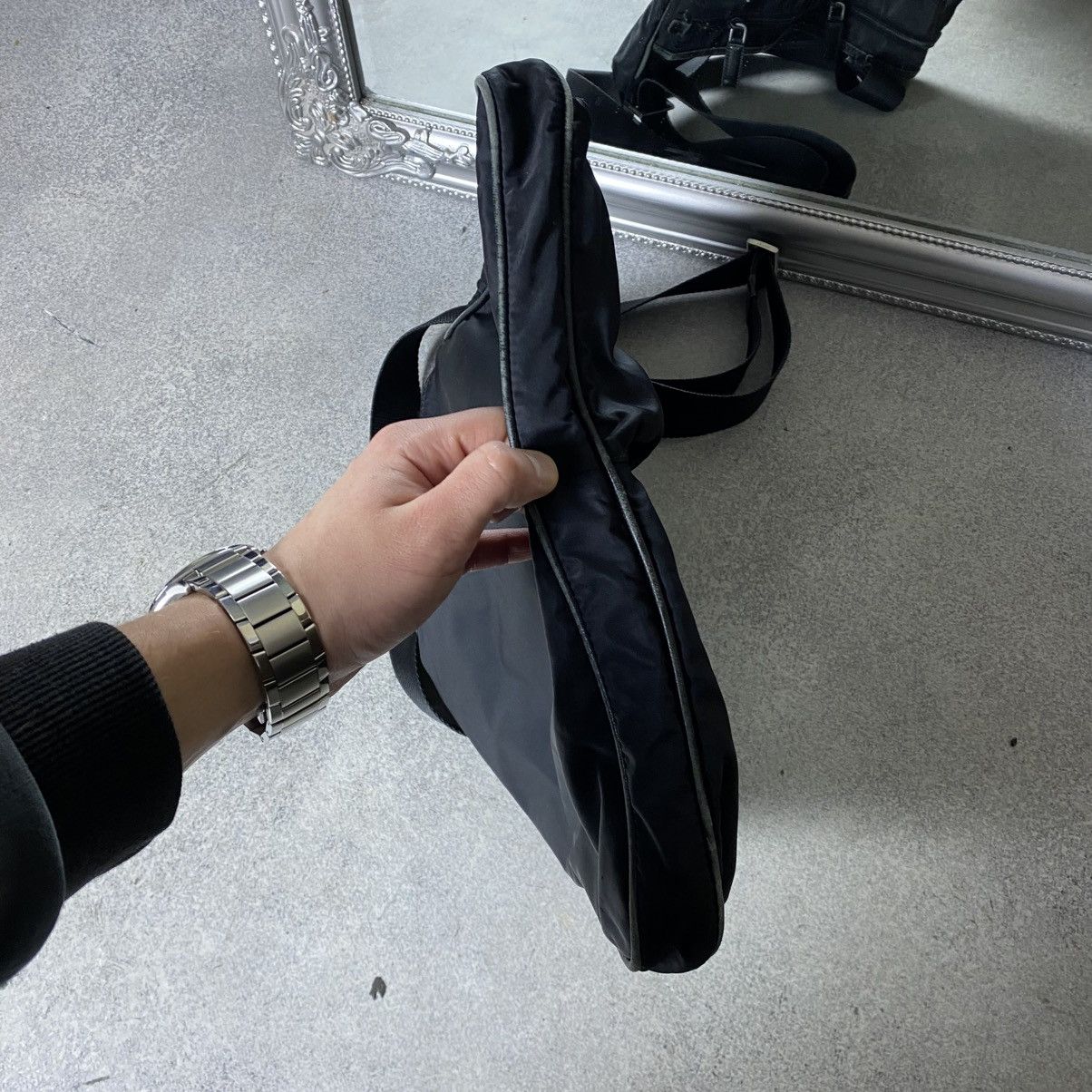 Prada Vintage Prada Nylon Bag Crossbody Size ONE SIZE - 7 Thumbnail