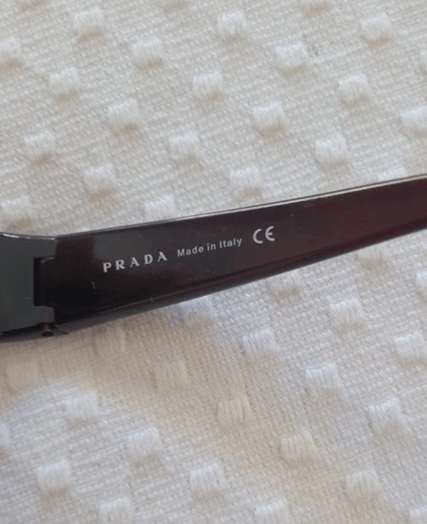 Prada PRADA Sunglasses SPR 70G Wrap Star Rimless Luna Rossa Size ONE SIZE - 5 Thumbnail