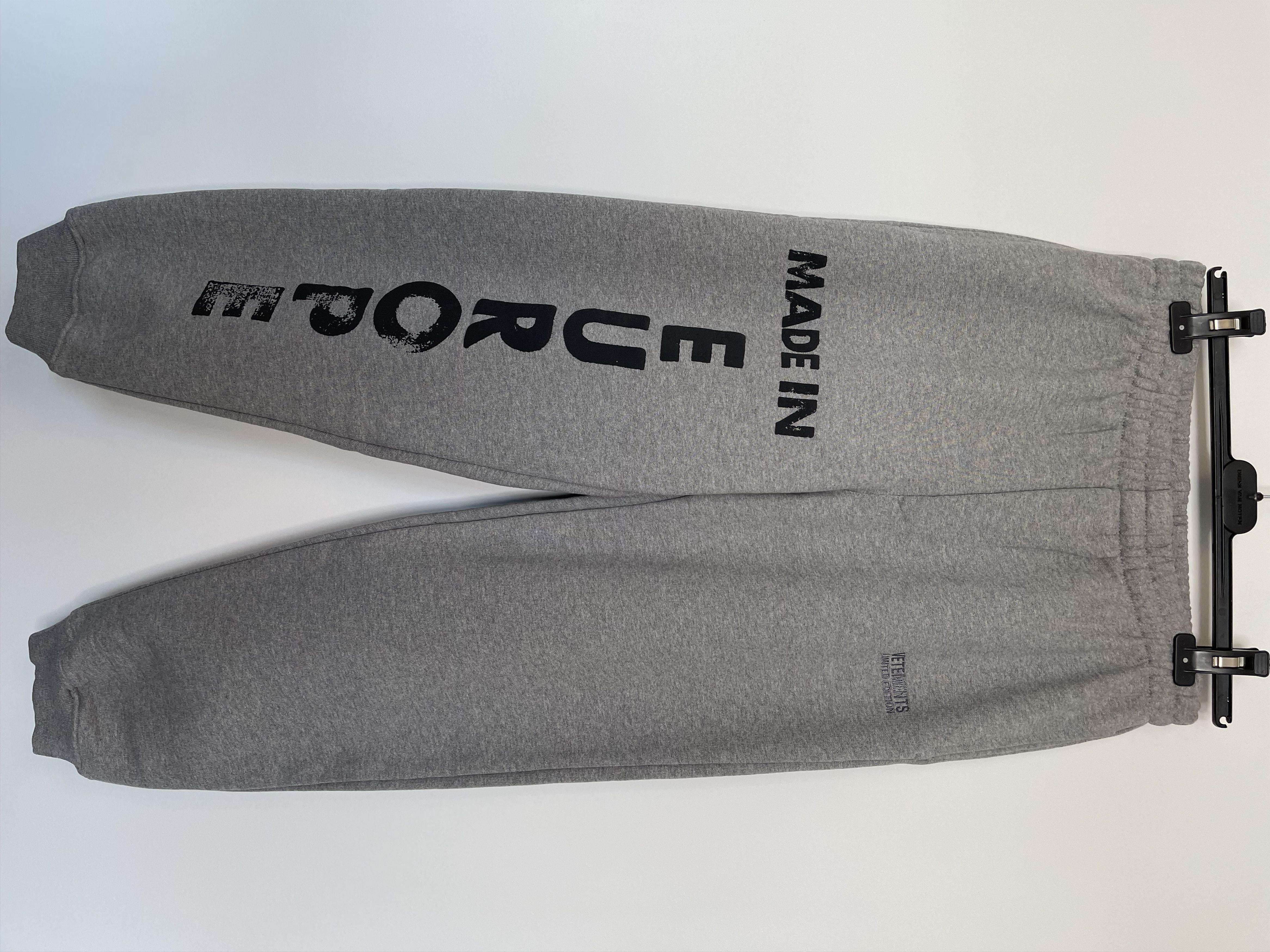 image of Vetements Last! Made In Europe Eu Logo Prisoner Fw21 Limited Edition in Grey, Men's (Size 32)
