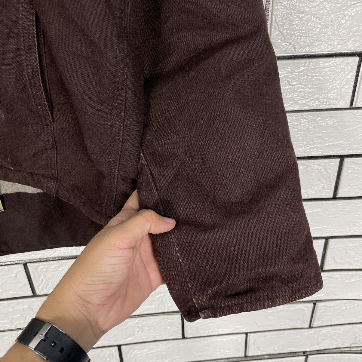 SCHMIDT Schmidt Duck Canvas Women Workwear Jacket Size L / US 10 / IT 46 - 13 Thumbnail